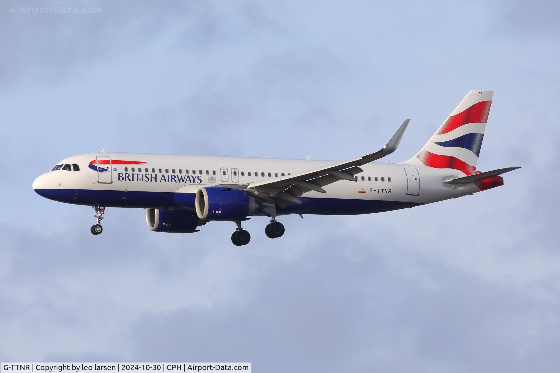 G-TTNR, 2021 Airbus A320-251N C/N 10493, Copenhagen 30.10.2024