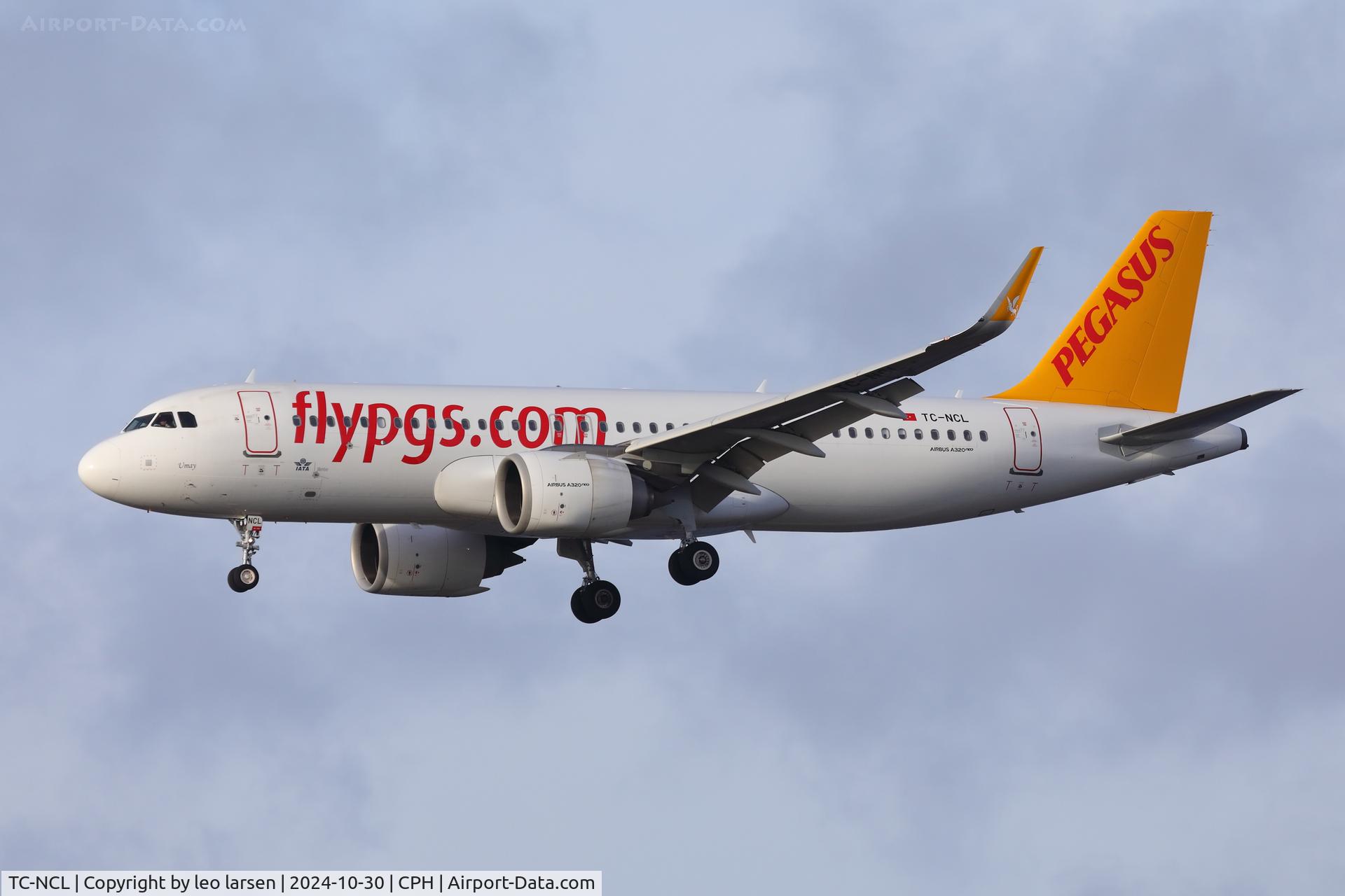 TC-NCL, 2020 Airbus A320-251N C/N 9411, Copenhagen 30.10.2024