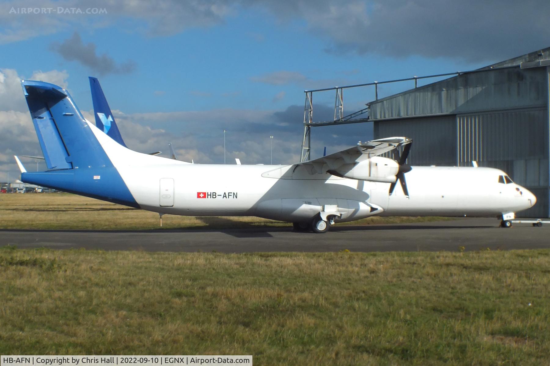 HB-AFN, 1994 ATR 72-201 C/N 389, East Midlands