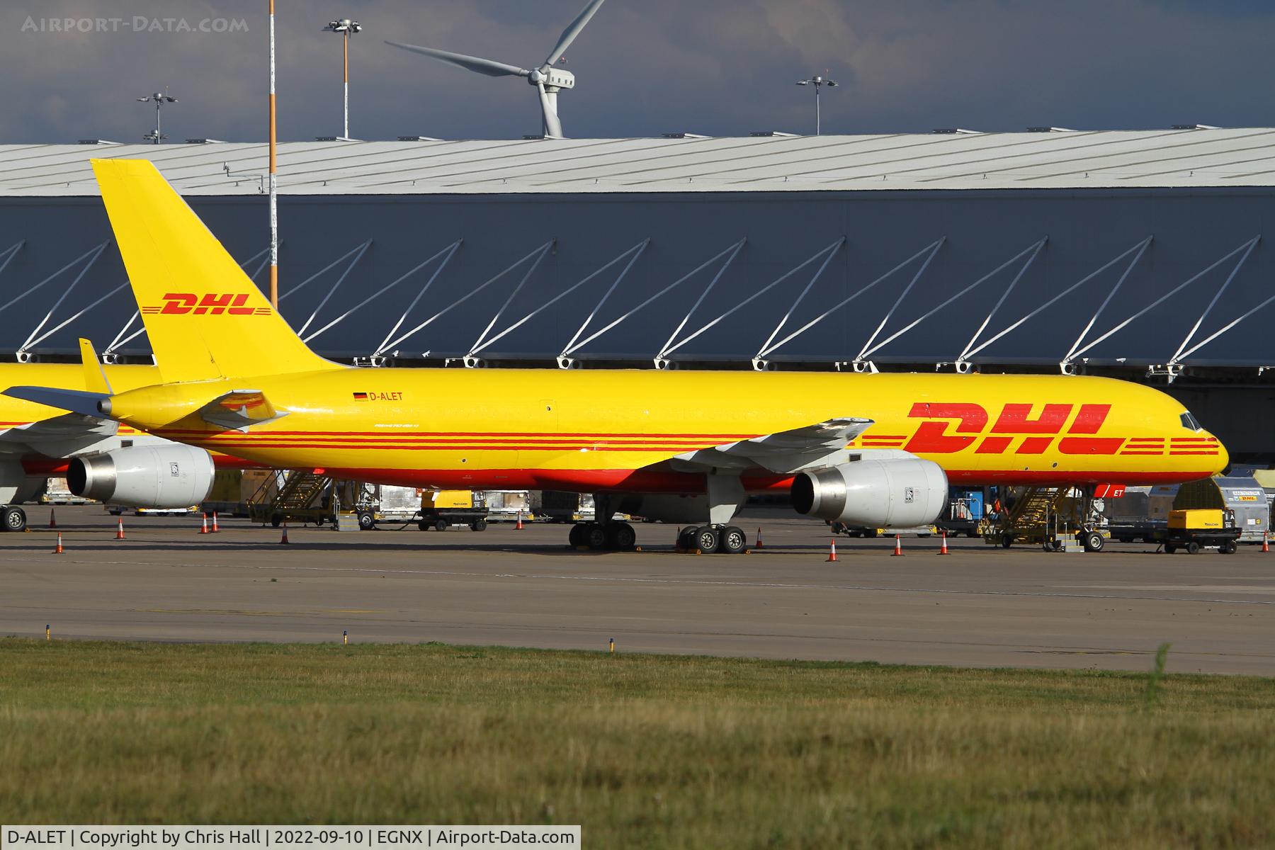 D-ALET, 1999 Boeing 757-28A(PCF) C/N 28174, East Midlands