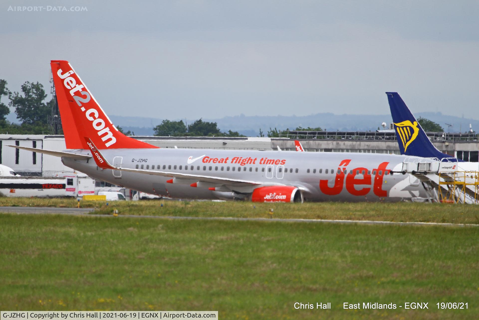 G-JZHG, 2000 Boeing 737-85P C/N 28388, East Midlands