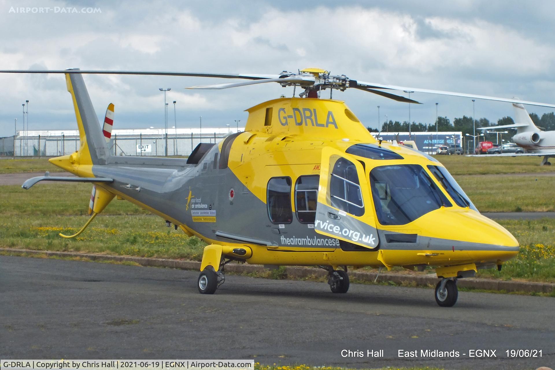 G-DRLA, 2020 Leonardo AW-109SP Grand New C/N 22423, East Midlands