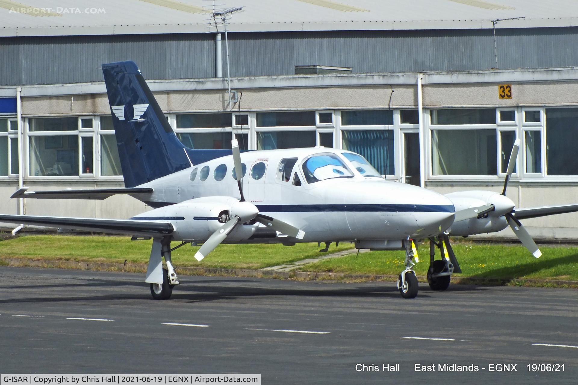 G-ISAR, 1980 Cessna 421C Golden Eagle C/N 421C-0848, East Midlands