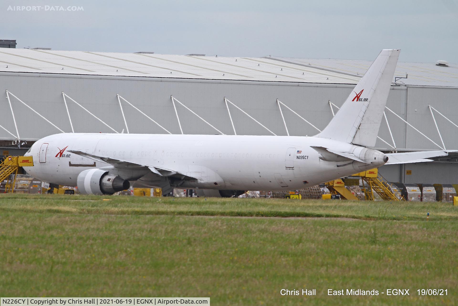 N226CY, 1992 Boeing 767-383/ER C/N 26544, East Midlands