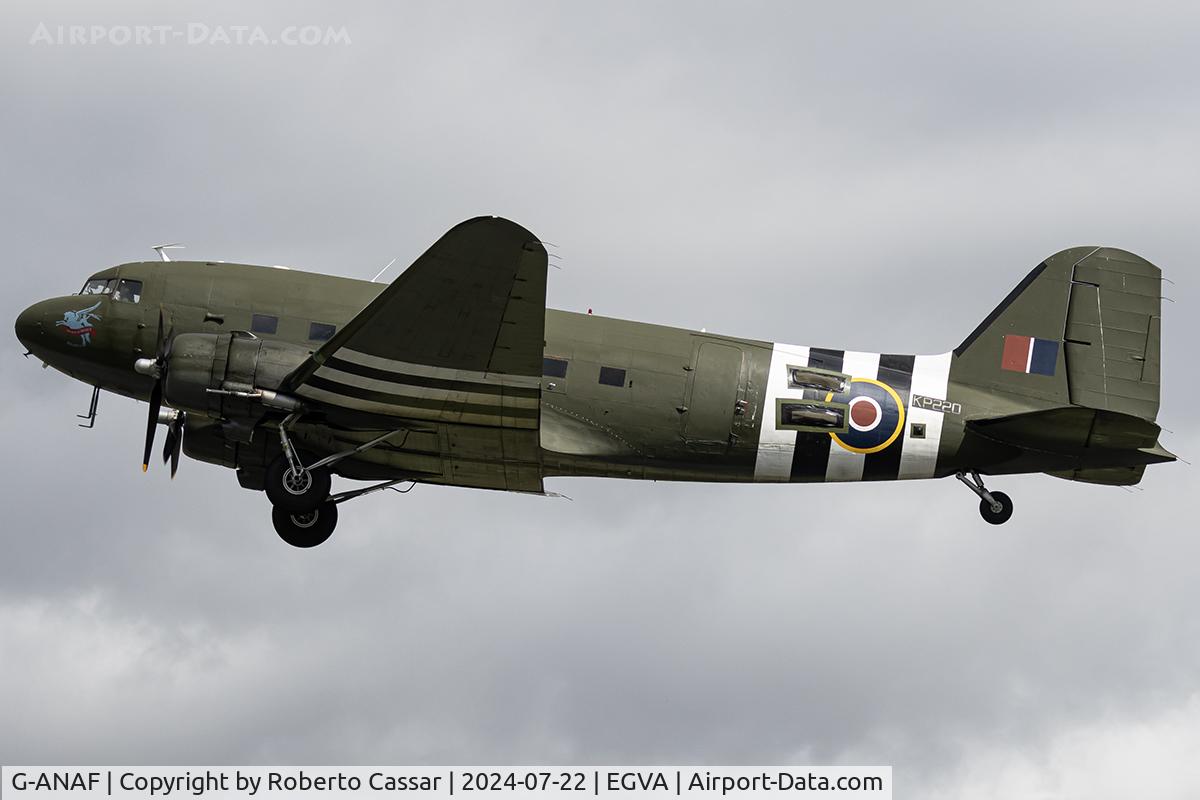 G-ANAF, 1944 Douglas DC-3C-R-1830-90C (C-47B) C/N 33436, RIAT 24