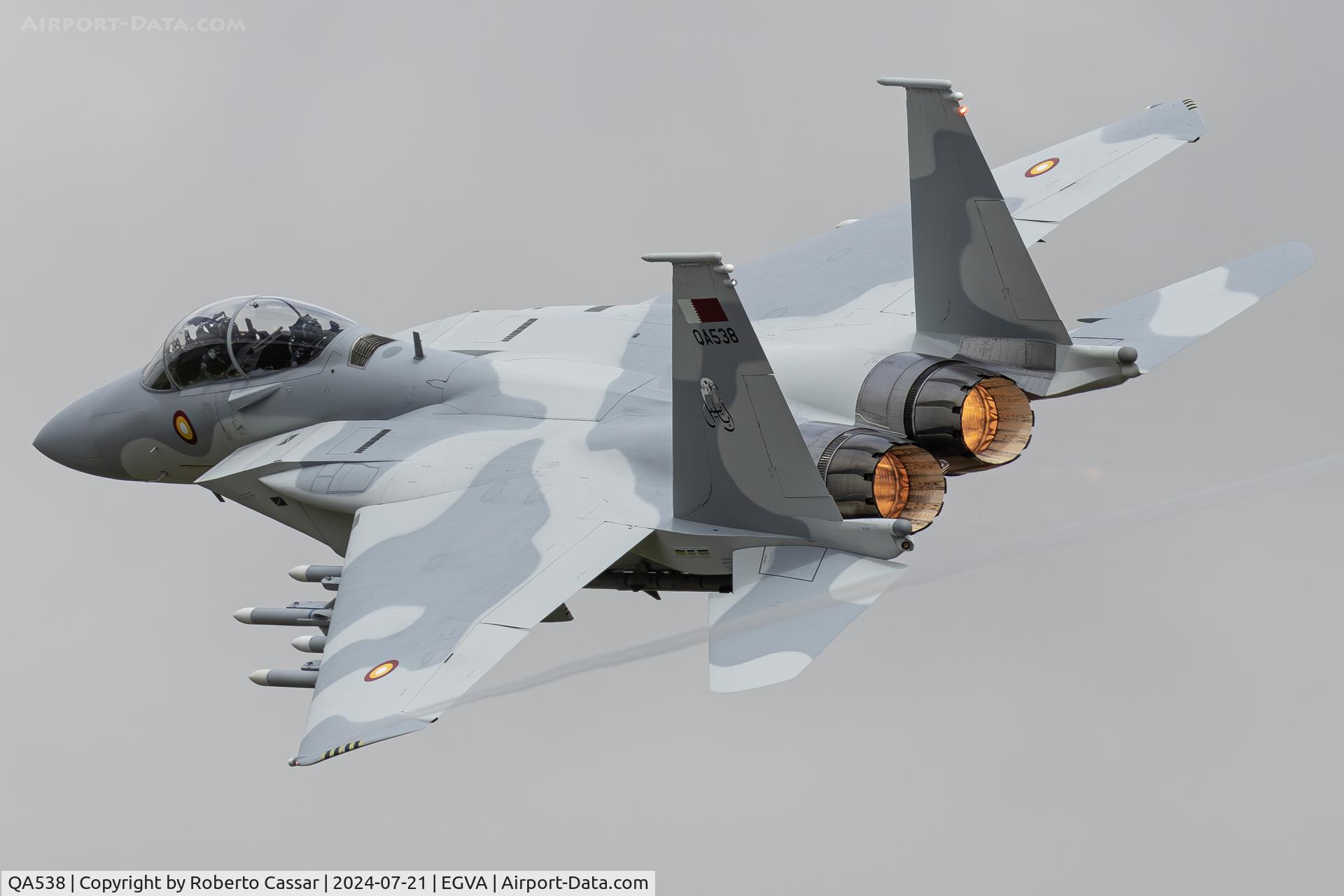 QA538, Boeing F-15QA Ababil C/N QA38, RIAT 24