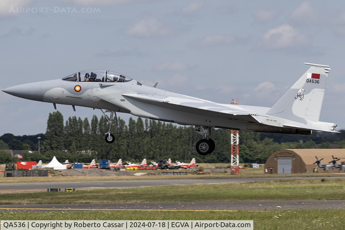QA536, Boeing F-15QA Ababil C/N QA40, RIAT 24