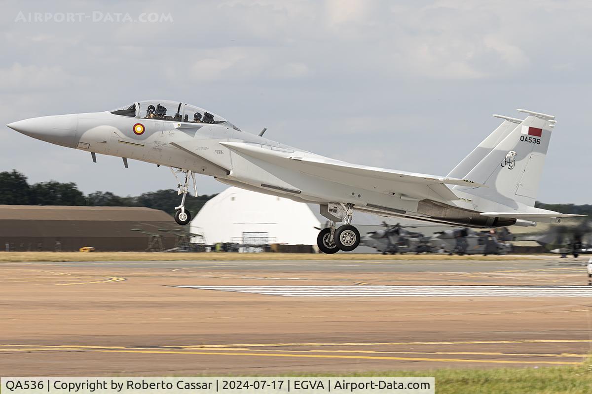 QA536, Boeing F-15QA Ababil C/N QA40, RIAT 24