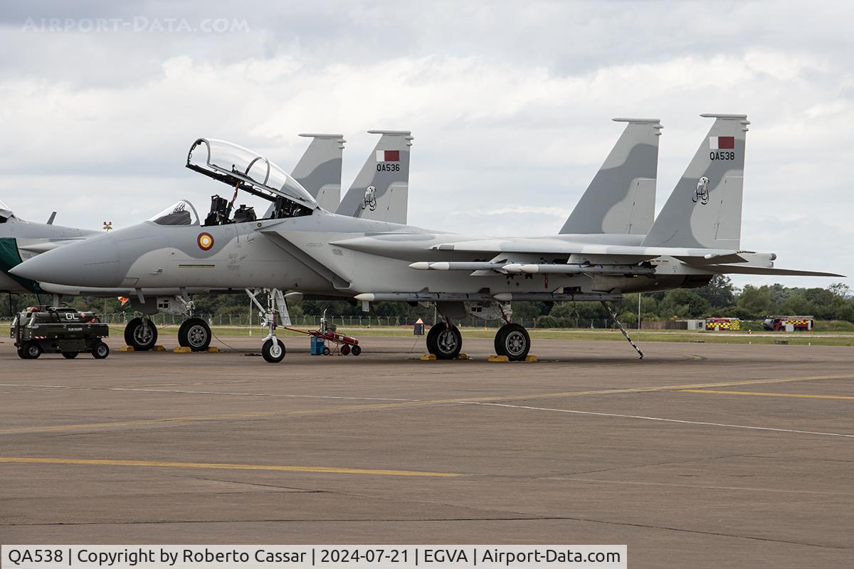 QA538, Boeing F-15QA Ababil C/N QA38, RIAT 24