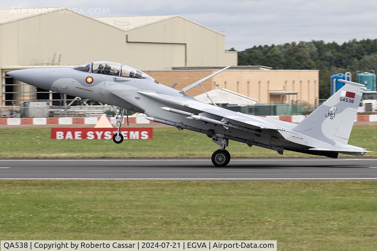 QA538, Boeing F-15QA Ababil C/N QA38, RIAT 24
