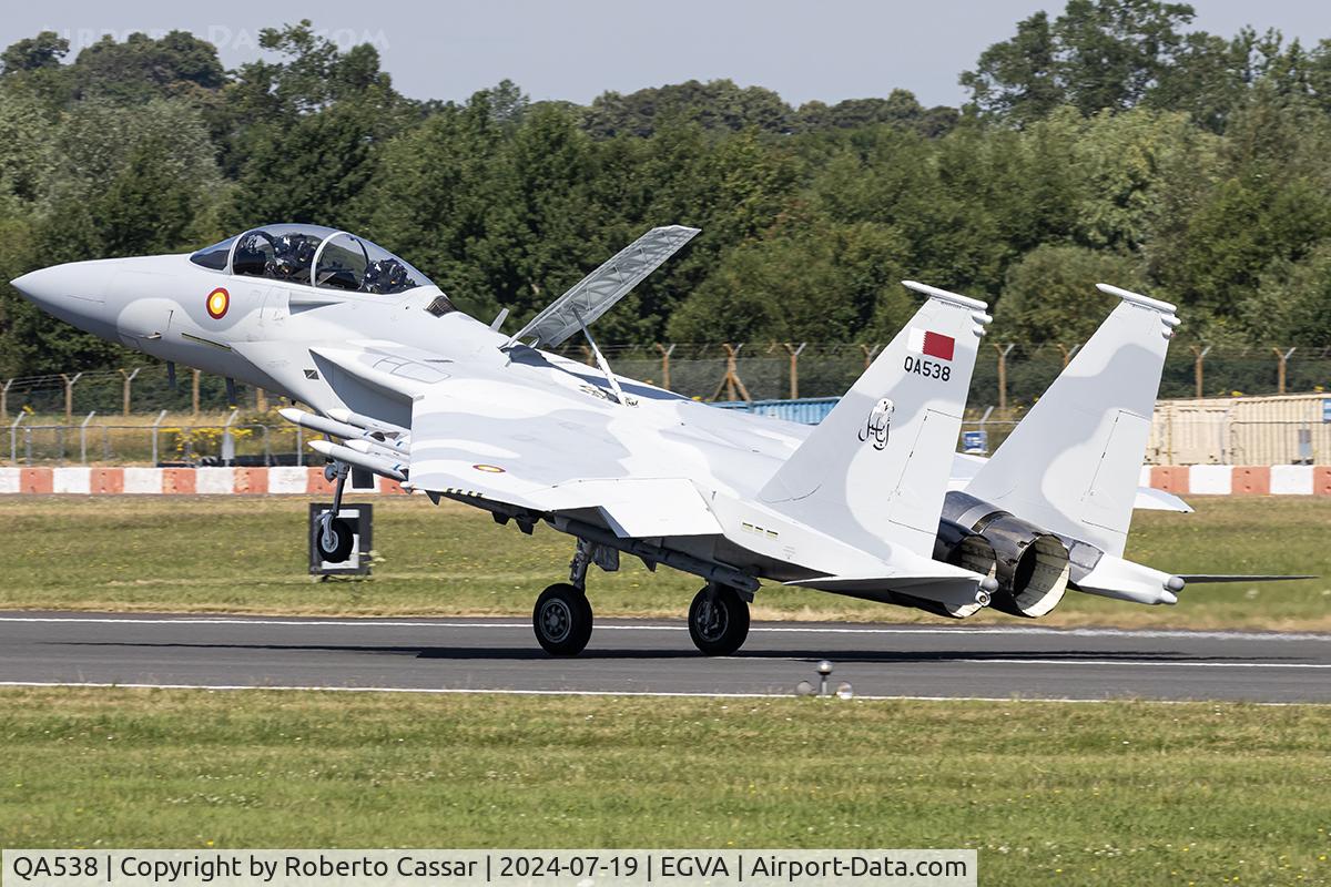 QA538, Boeing F-15QA Ababil C/N QA38, RIAT 24