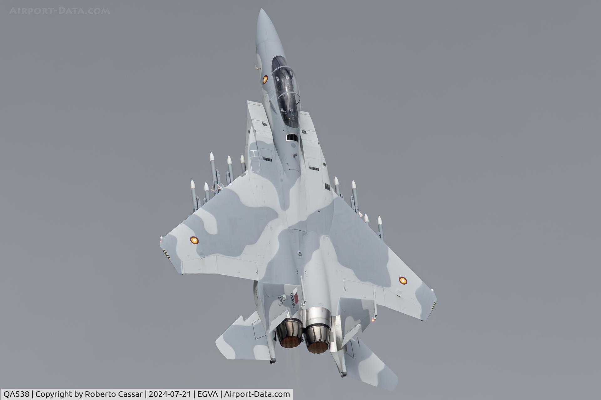 QA538, Boeing F-15QA Ababil C/N QA38, RIAT 24
