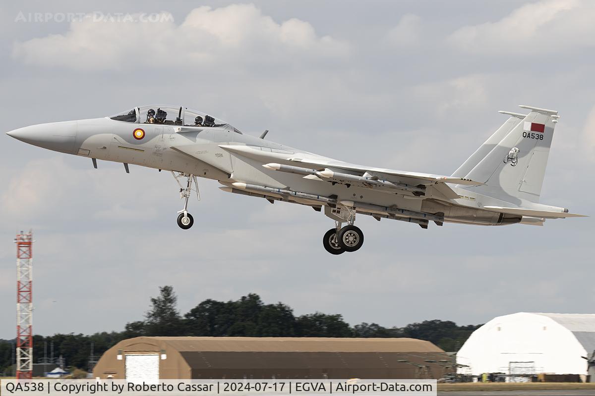 QA538, Boeing F-15QA Ababil C/N QA38, RIAT 24