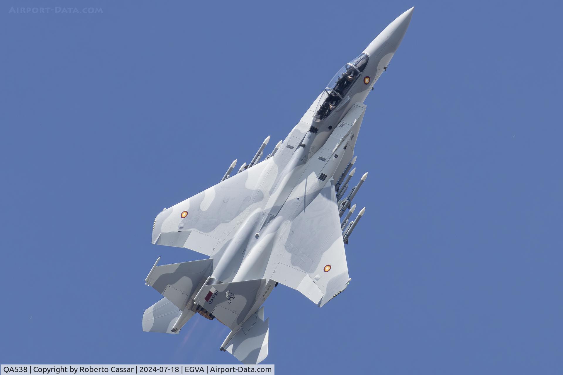QA538, Boeing F-15QA Ababil C/N QA38, RIAT 24