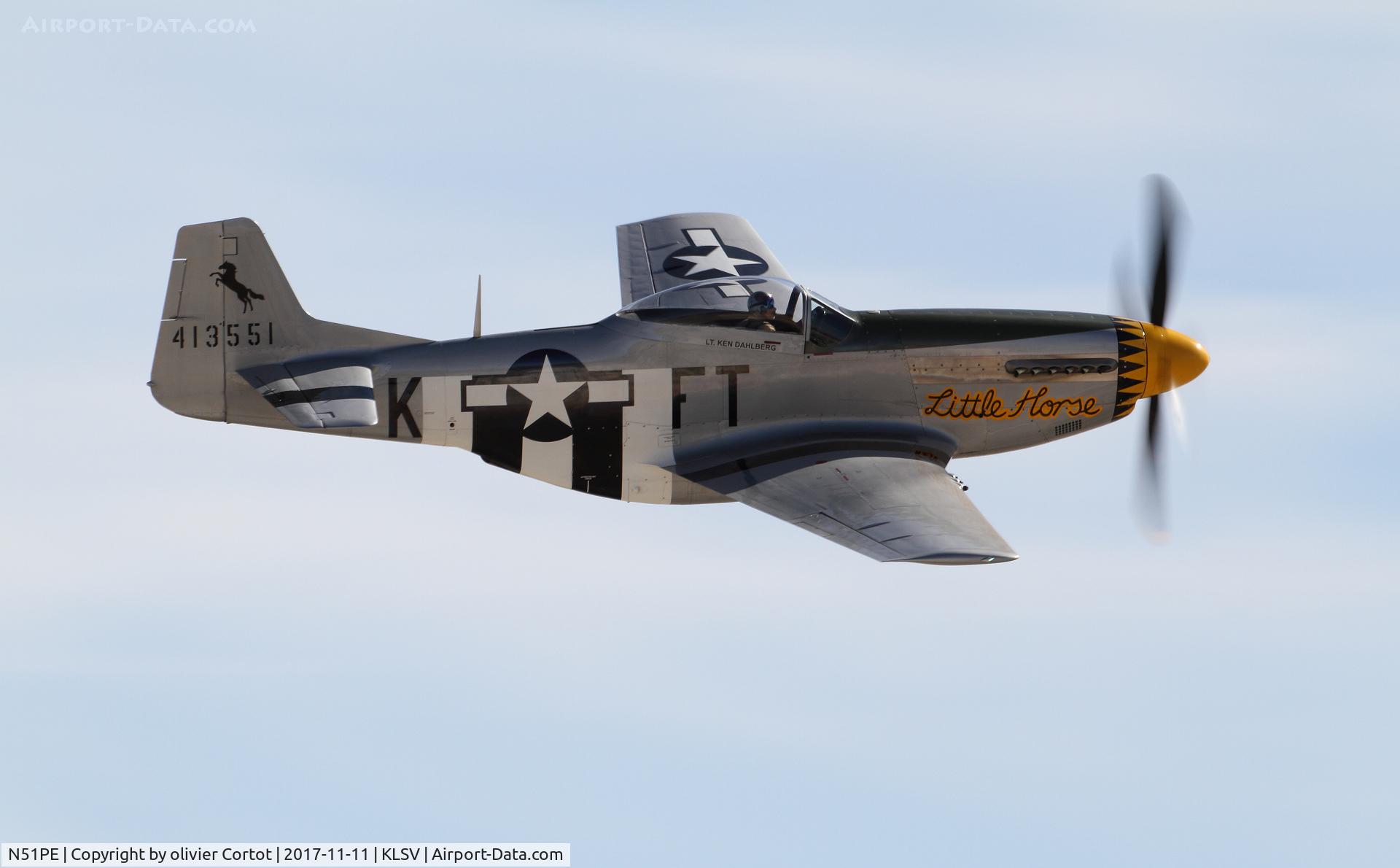 N51PE, North American F-51D Mustang C/N 45-11586, nellis 2017