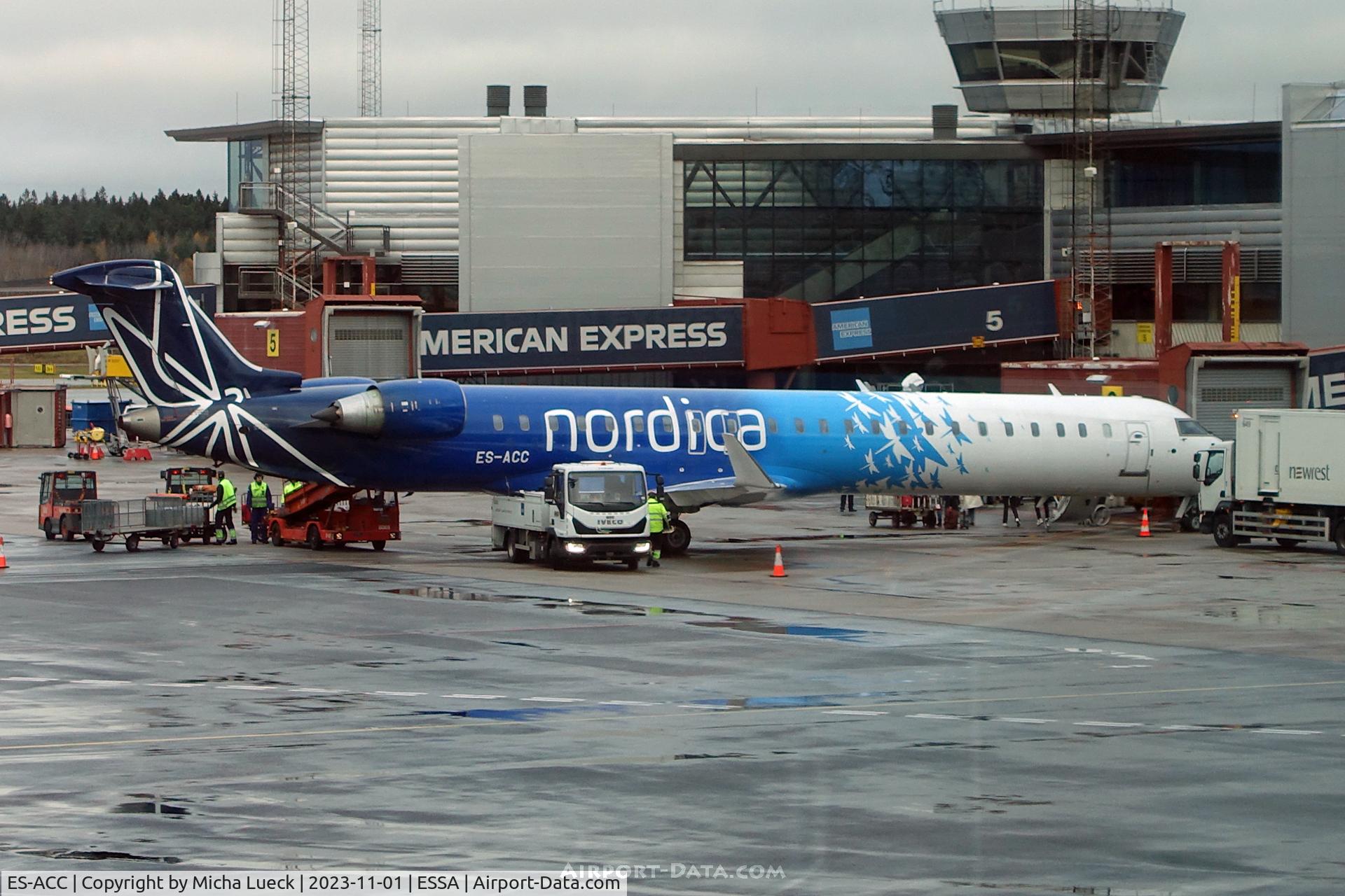 ES-ACC, 2011 Bombardier CRJ-900LR (CL-600-2D24) C/N 15262, At Arlanda
