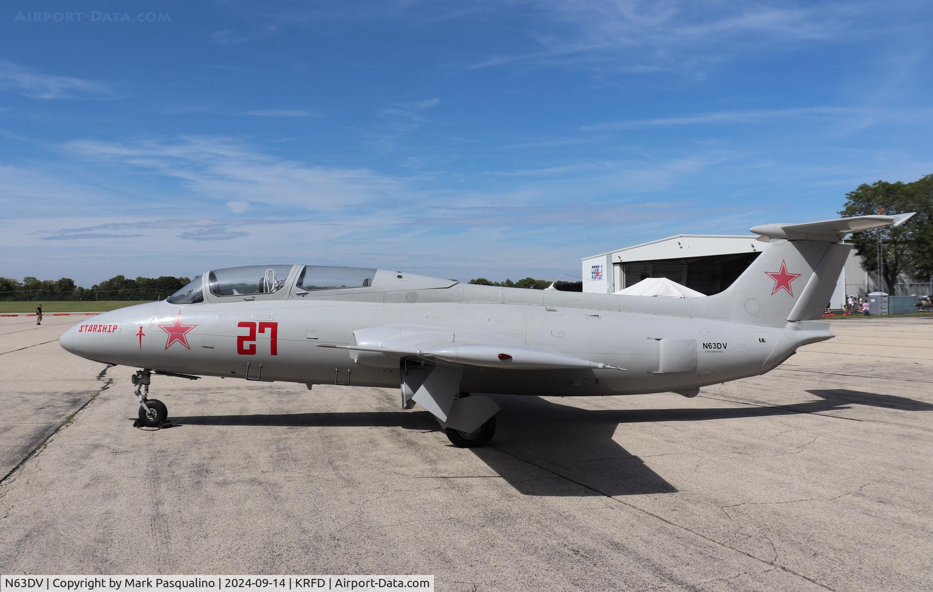 N63DV, 1965 Aero L-29 Delfin C/N 591416, Aero L-29 Delfin