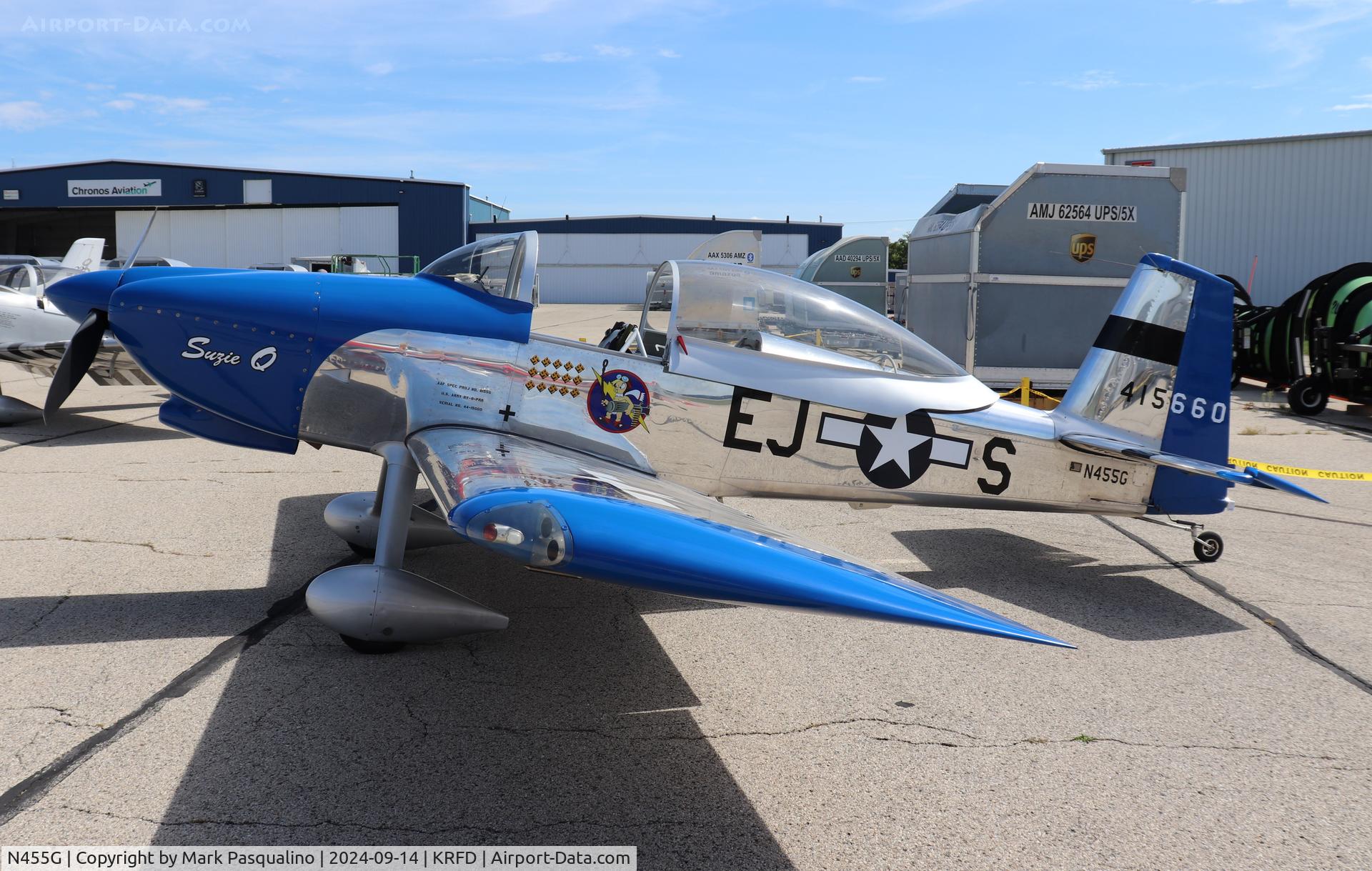 N455G, Vans RV-8 C/N 82554, Vans RV-8