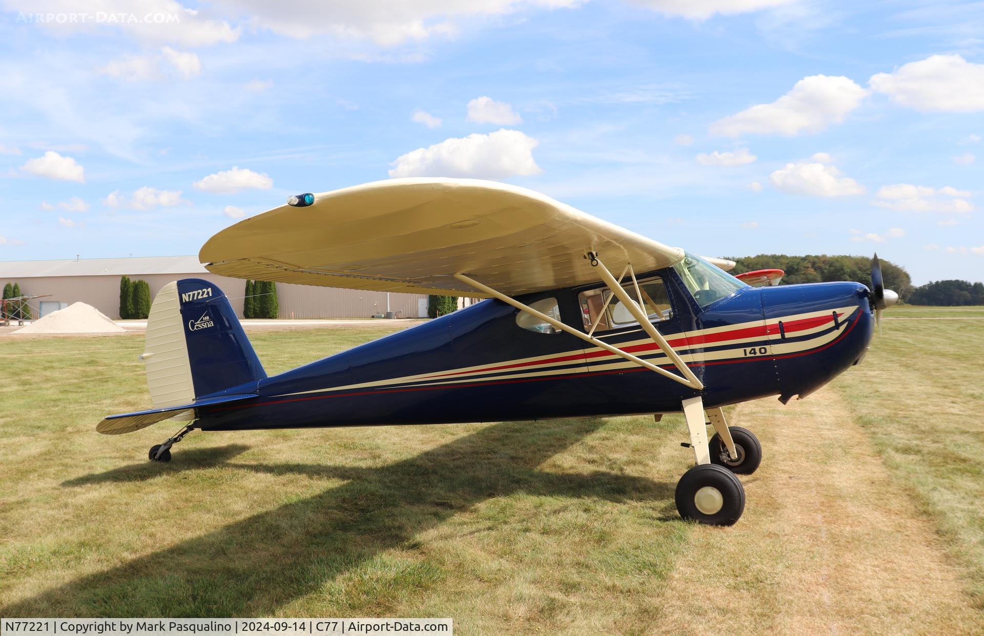 N77221, 1946 Cessna 140 C/N 11683, Cessna 140
