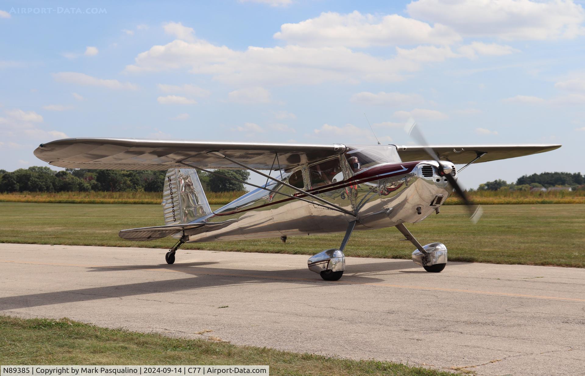 N89385, 1946 Cessna 140 C/N 8417, Cessna 140