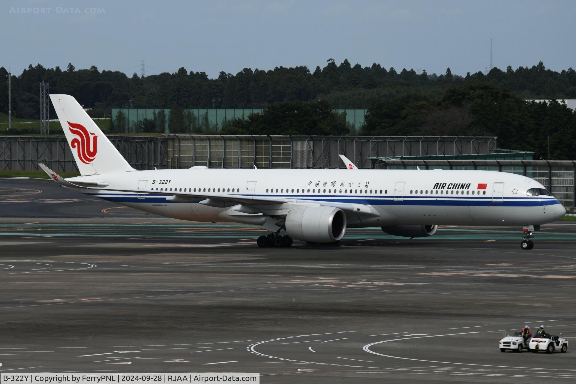 B-322Y, 2021 Airbus A350-941 C/N 474, Air China A359