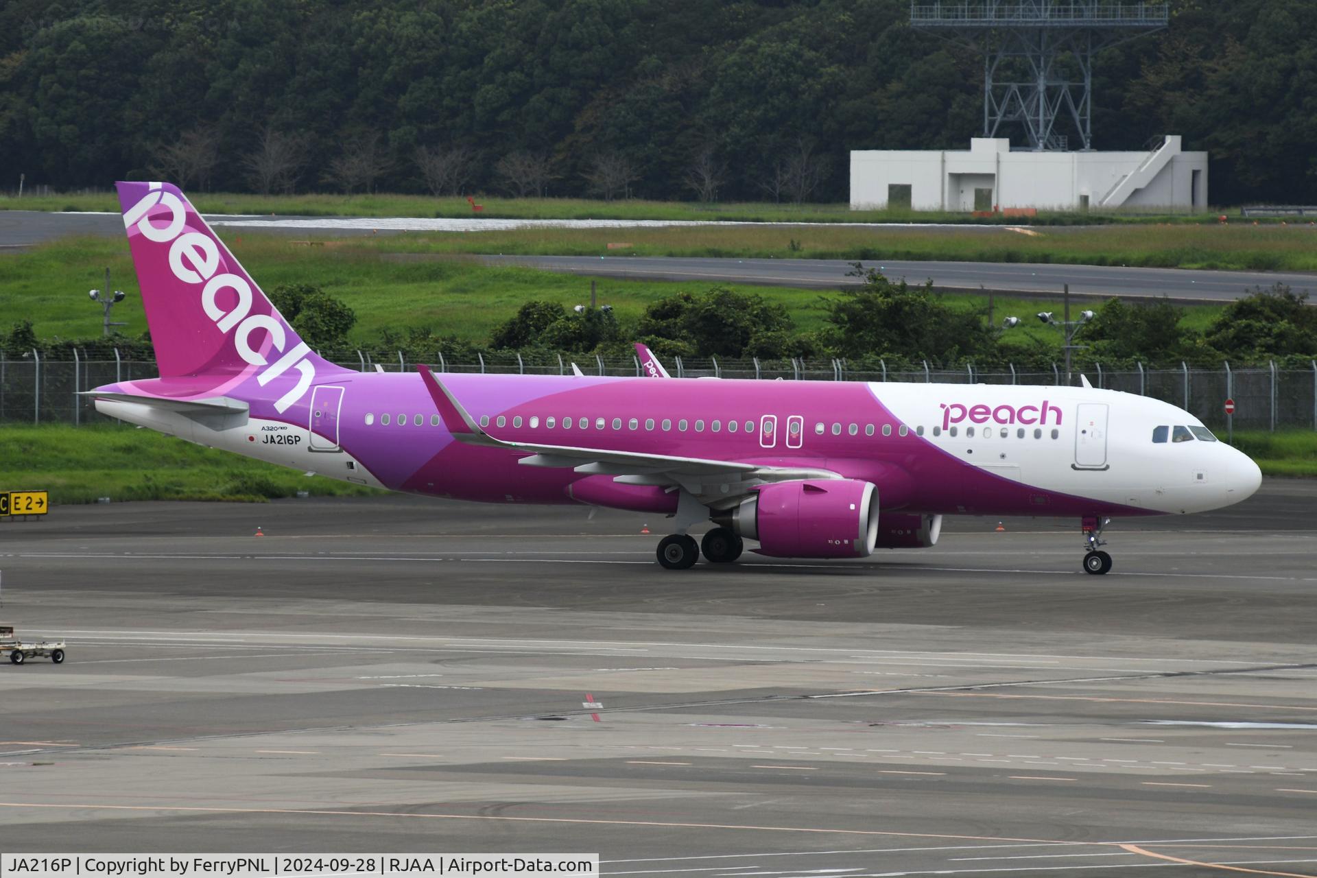 JA216P, 2024 Airbus A320-251N C/N 12037, Arrival of Peach A320N