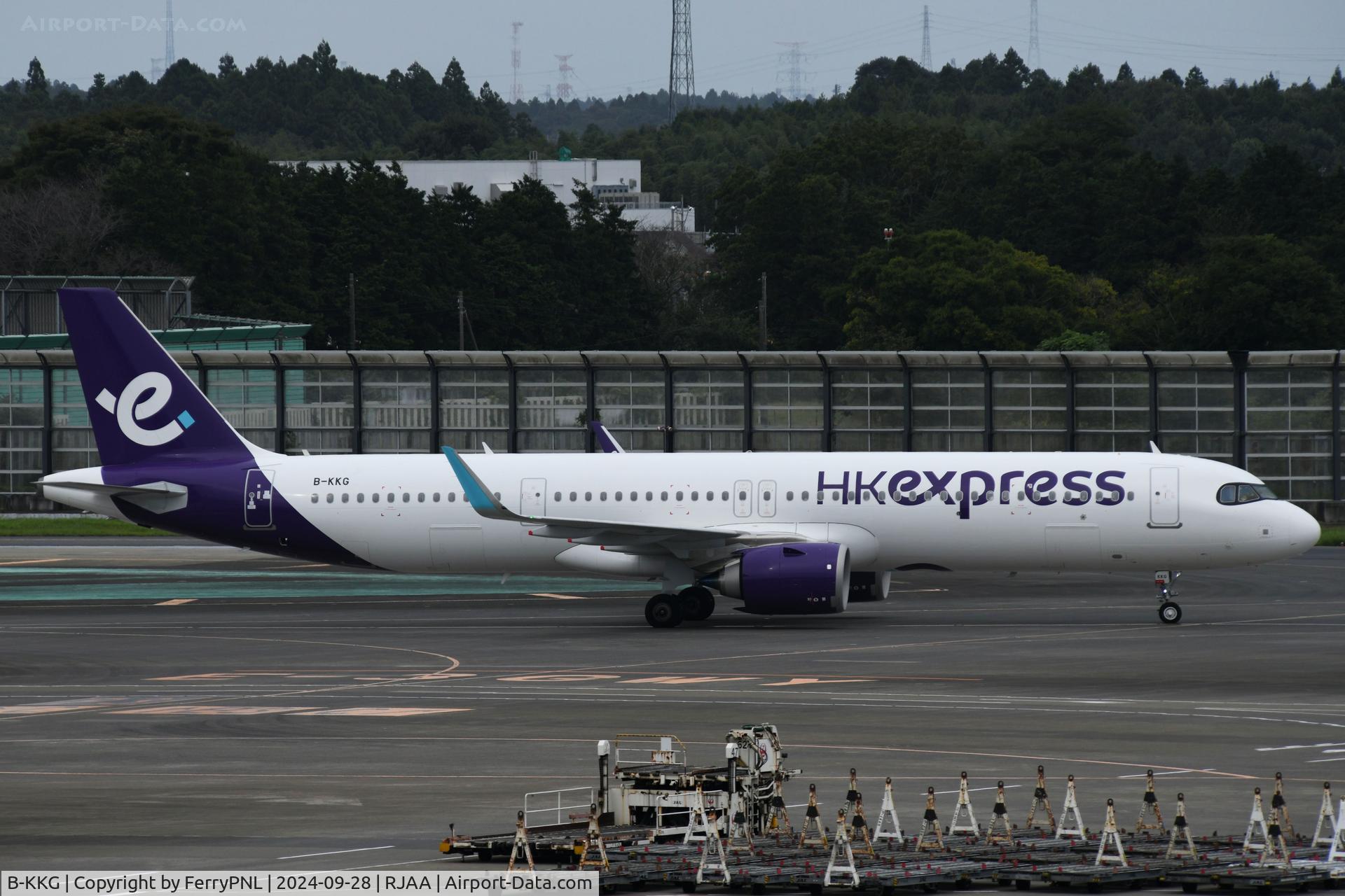B-KKG, 2024 Airbus A321-251NX C/N 11915, Arrival of HKE A321N