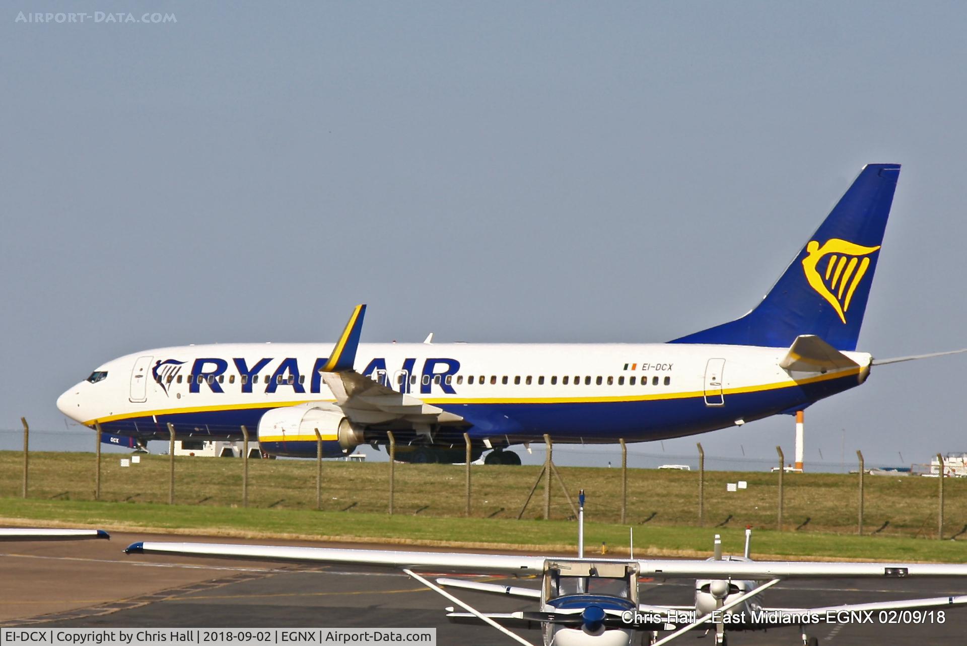 EI-DCX, 2004 Boeing 737-8AS C/N 33569, East Midlands