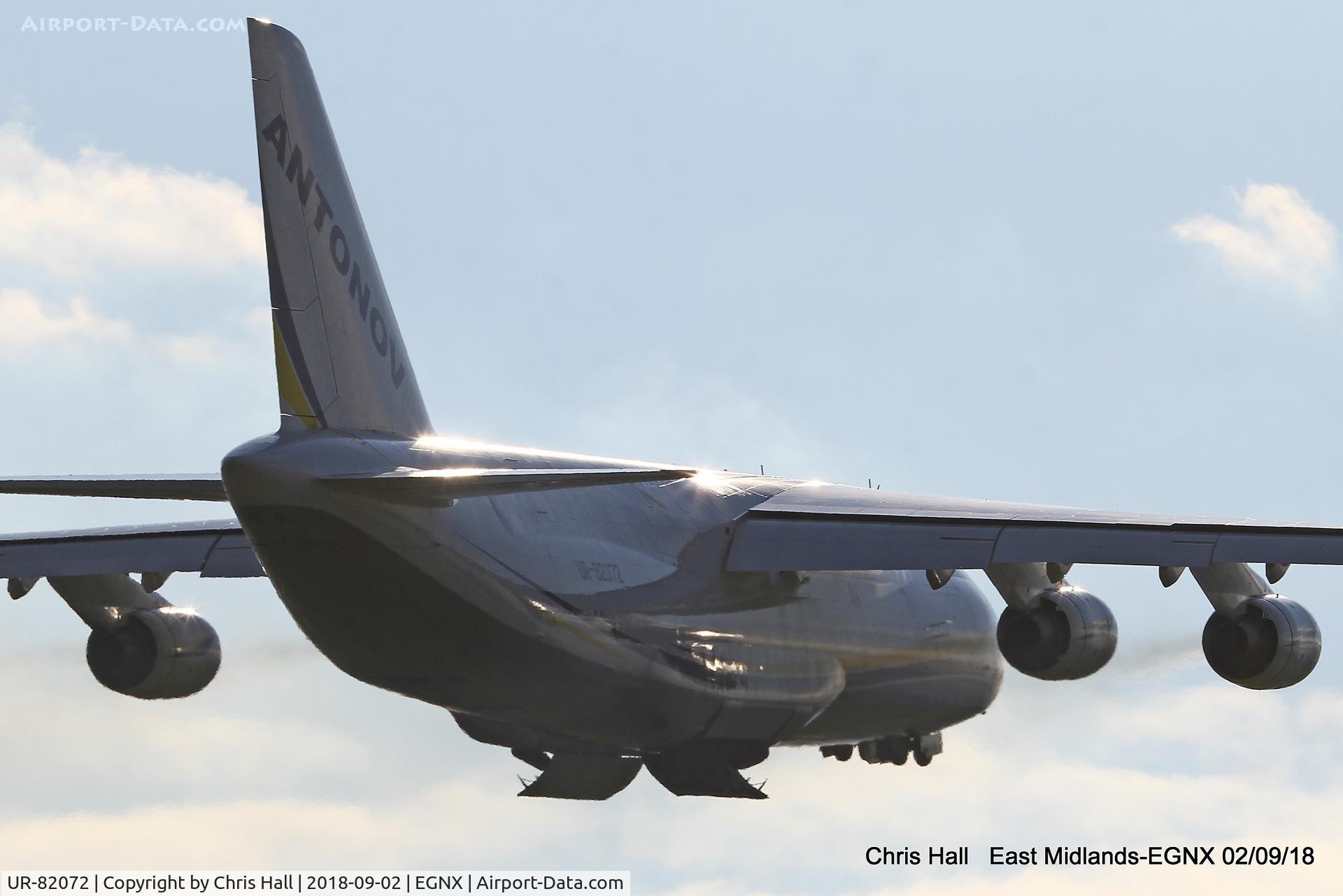 UR-82072, 1993 Antonov An-124-100 Ruslan C/N 9773053359136, East Midlands