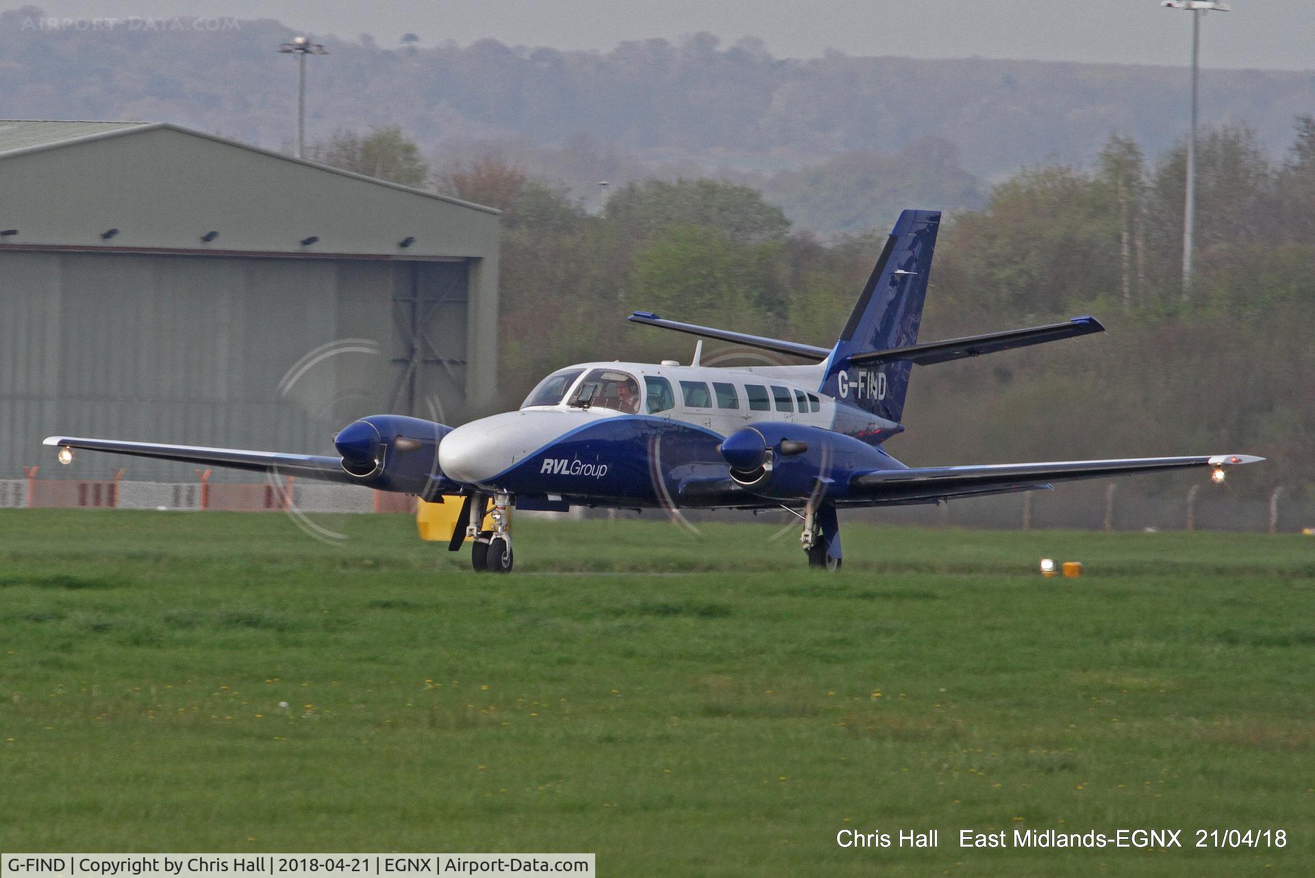 G-FIND, 1989 Reims F406 Caravan II C/N F406-0045, East Midlands