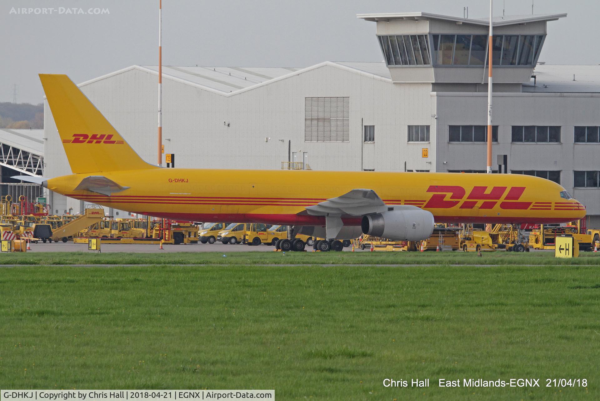 G-DHKJ, 1999 Boeing 757-28A(PCF) C/N 28174, East Midlands