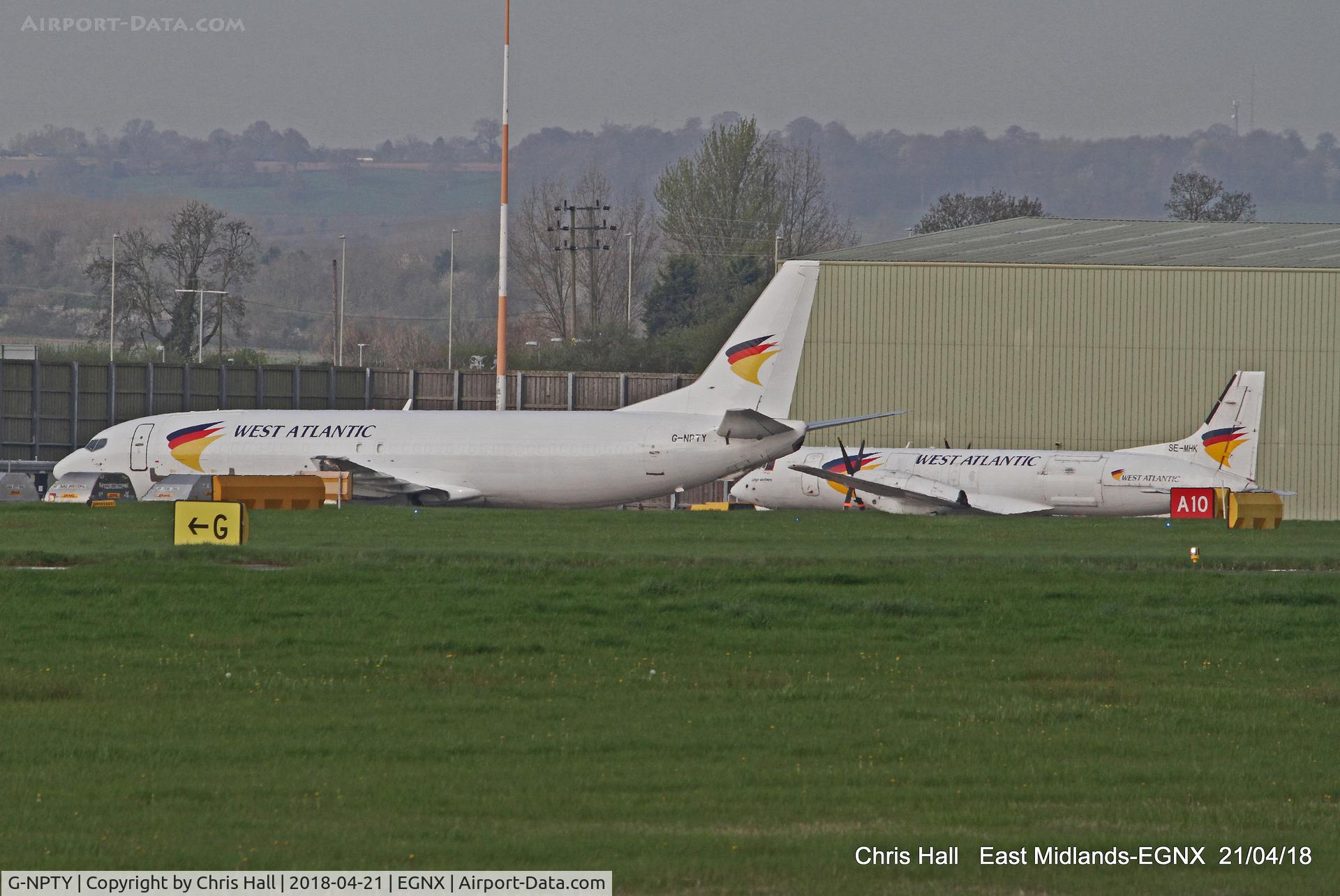G-NPTY, 1991 Boeing 737-436 C/N 25267, East Midlands