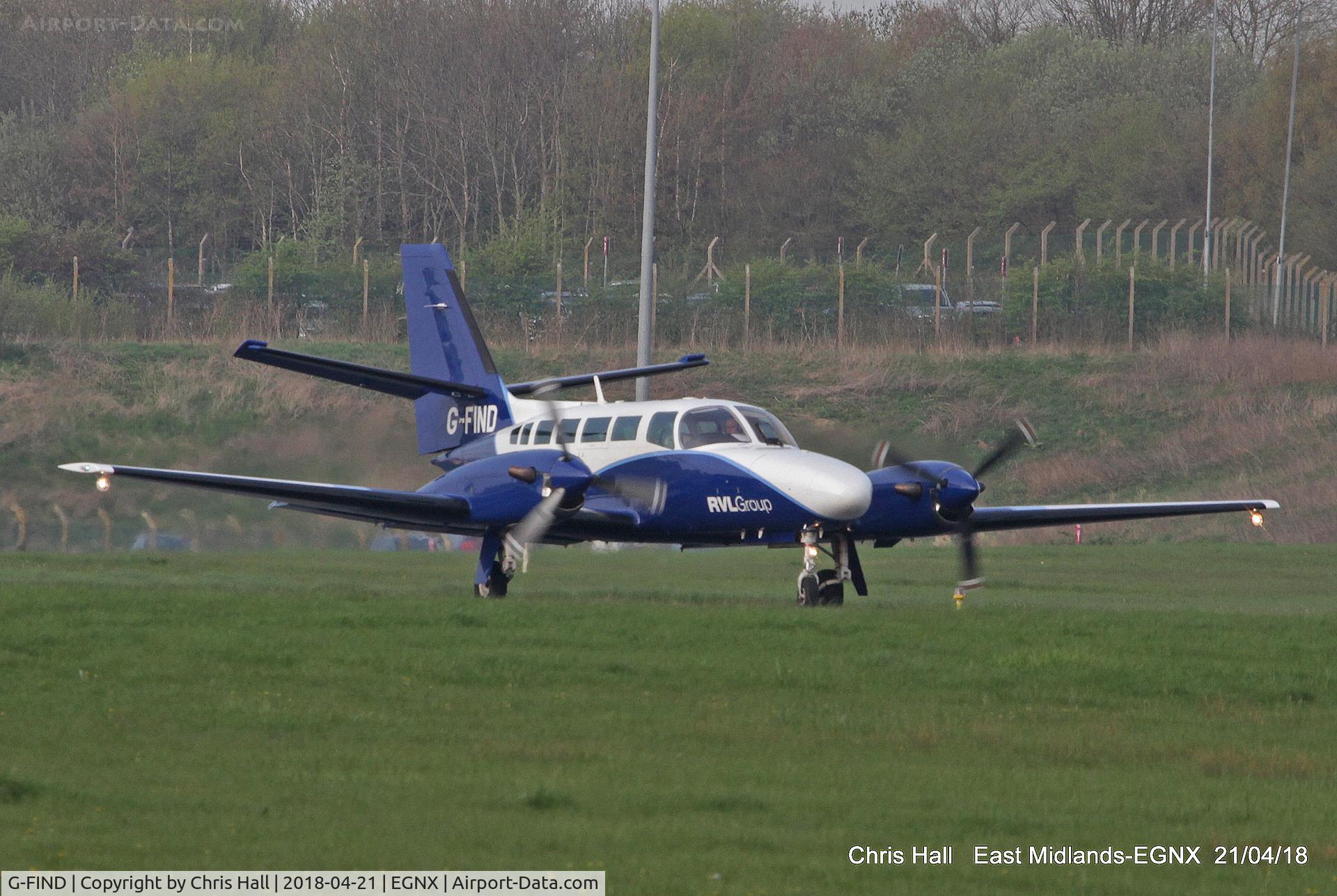 G-FIND, 1989 Reims F406 Caravan II C/N F406-0045, East Midlands