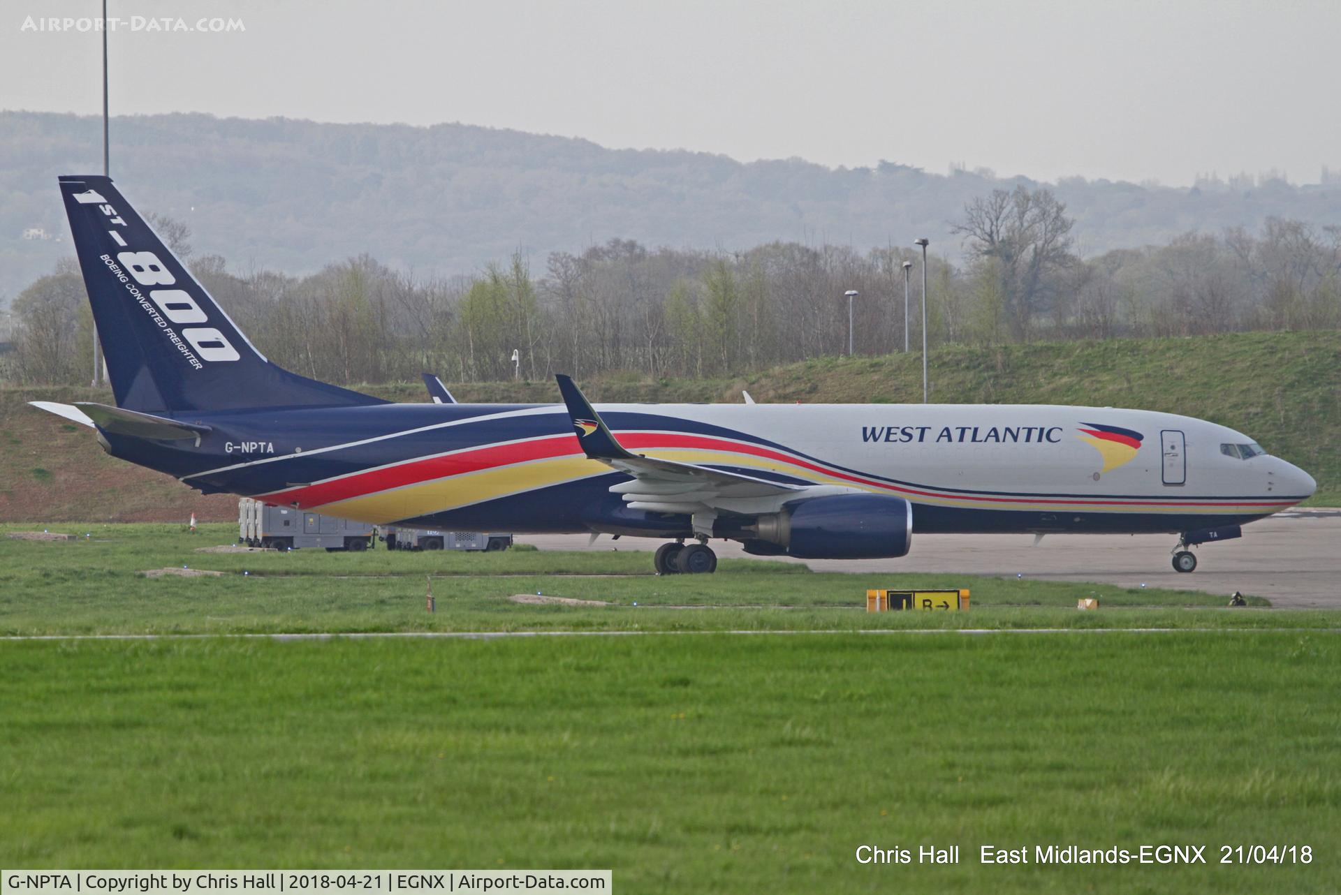 G-NPTA, 2004 Boeing 737-86N(BCF) C/N 32740, East Midlands