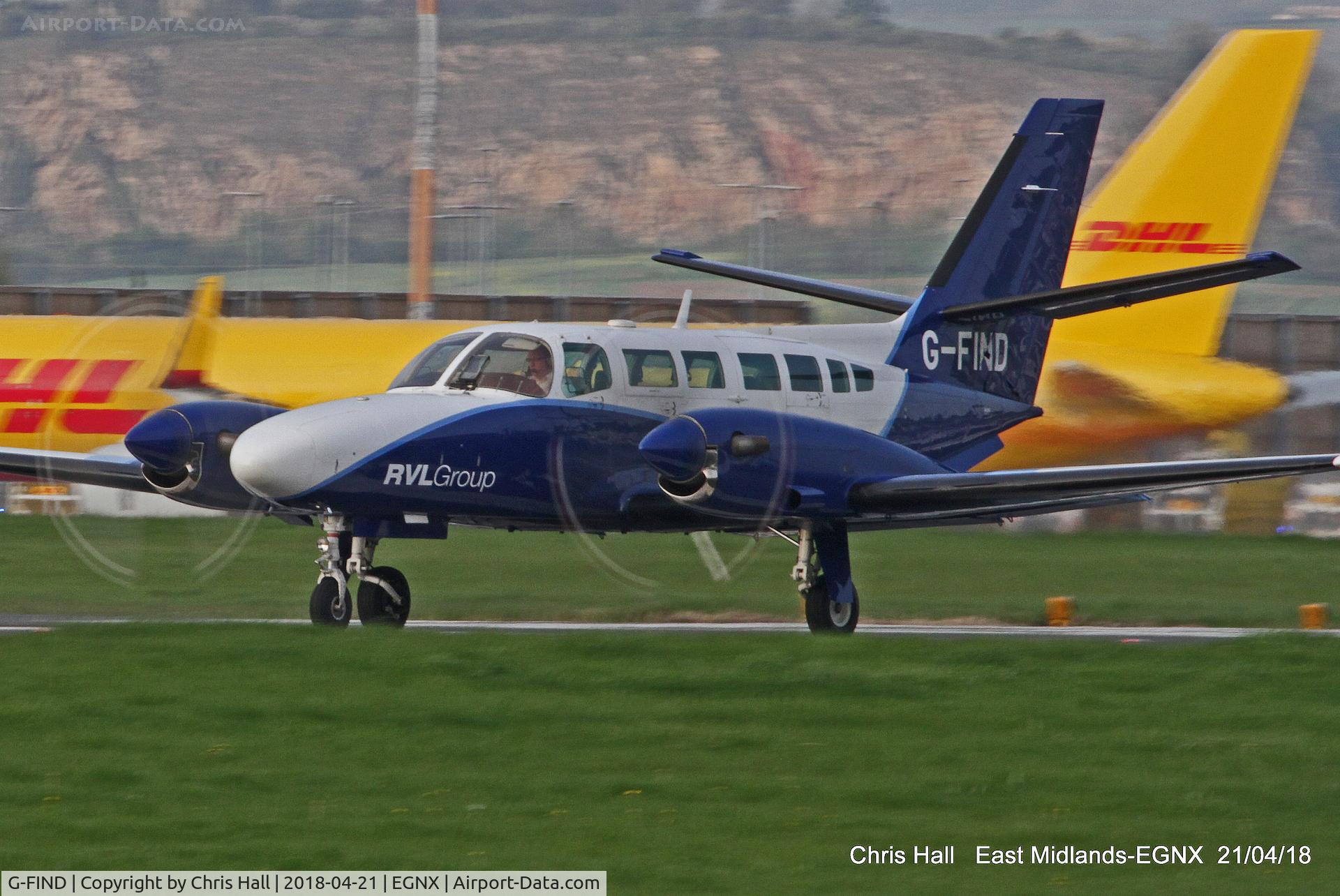 G-FIND, 1989 Reims F406 Caravan II C/N F406-0045, East Midlands
