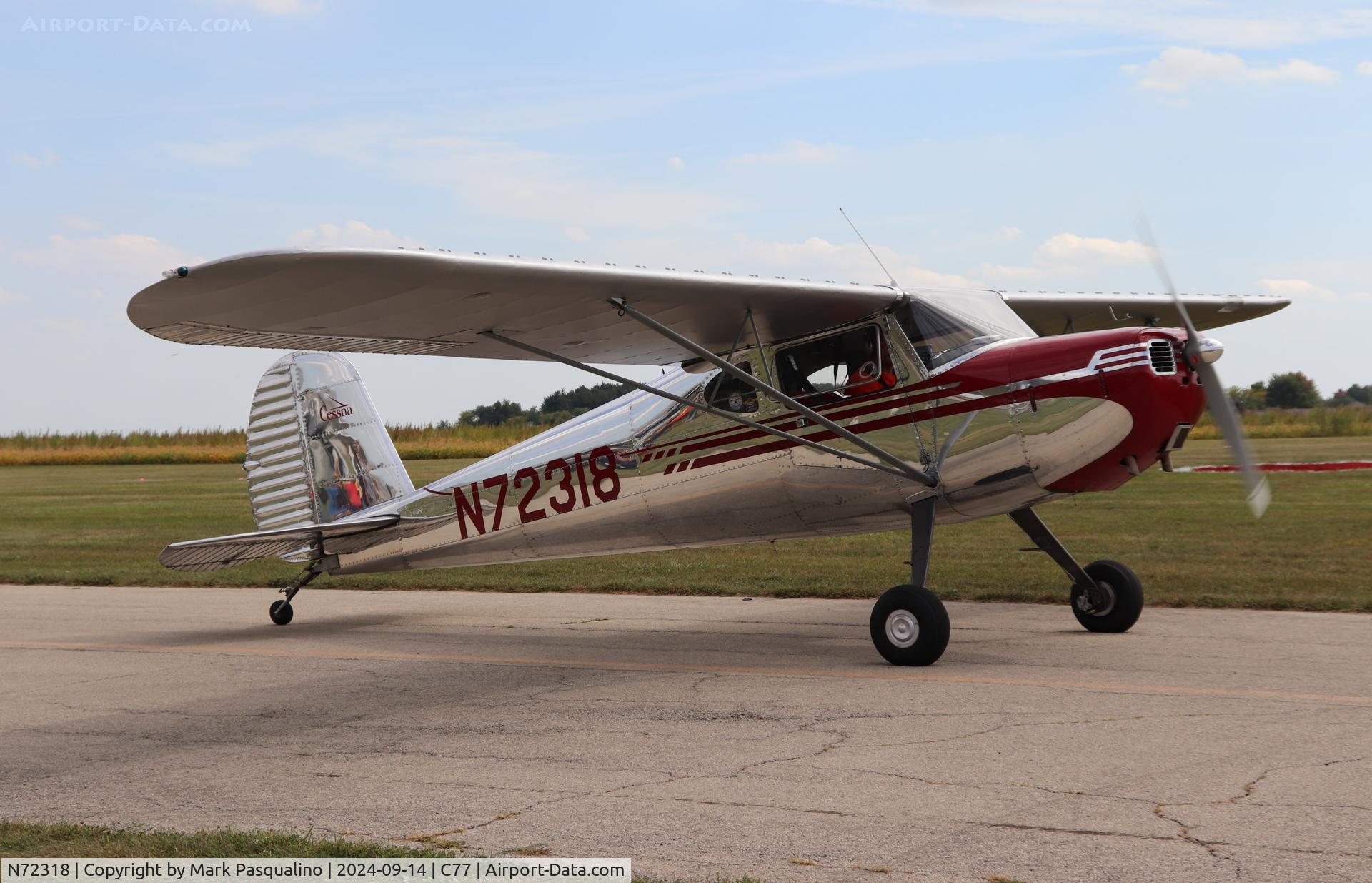 N72318, 1946 Cessna 120 C/N 9498, Cessna 120