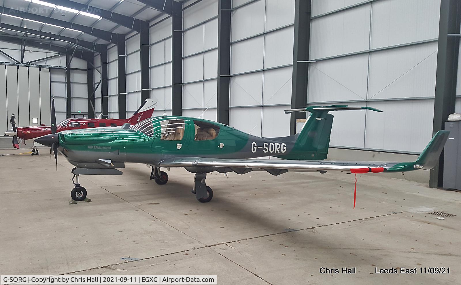 G-SORG, 2021 Diamond DA-50 C C/N 50.C.A.A.008, Church Fenton - Leeds East