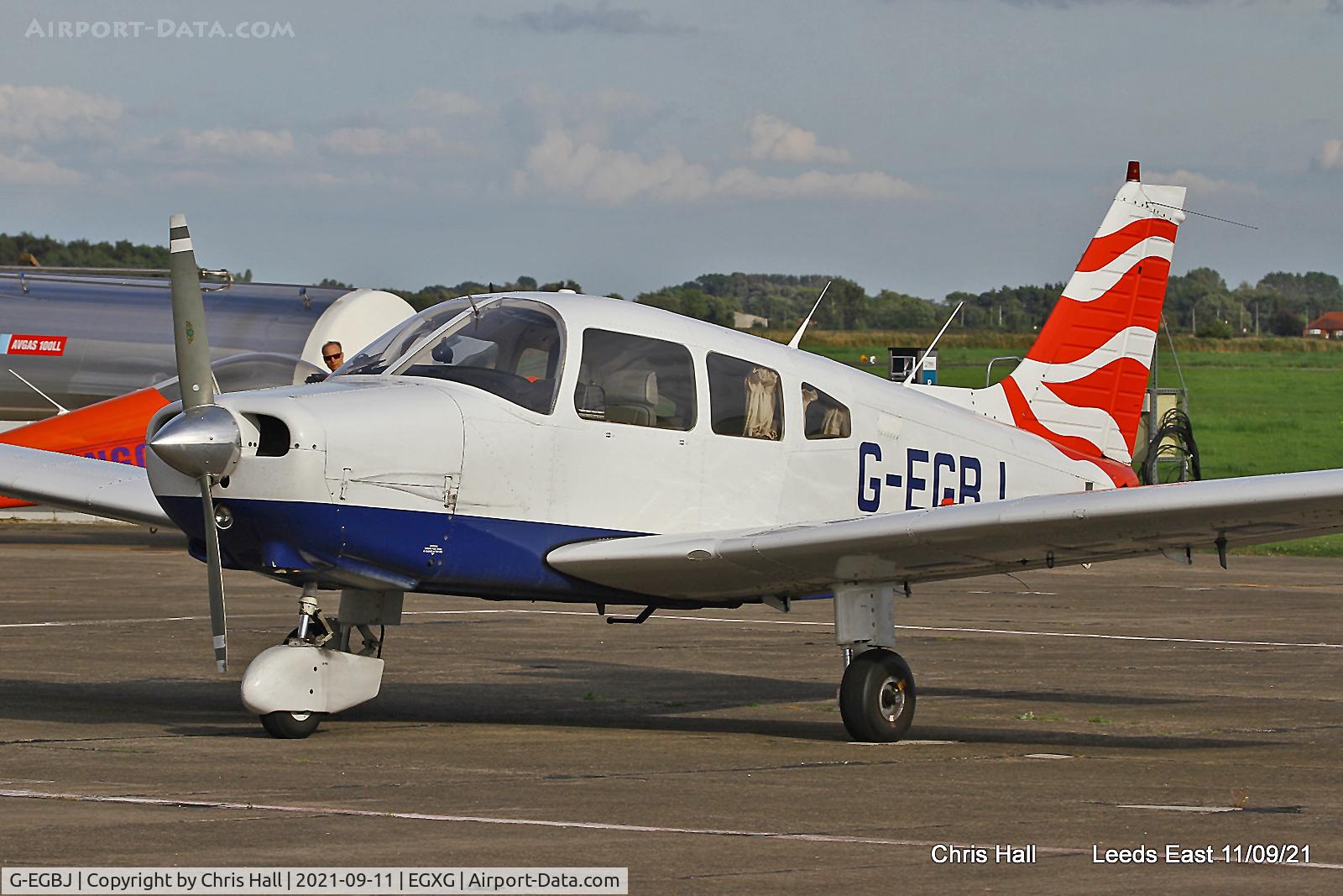 G-EGBJ, 1980 Piper PA-28-161 Cherokee Warrior II C/N 28-8116061, Church Fenton - Leeds East