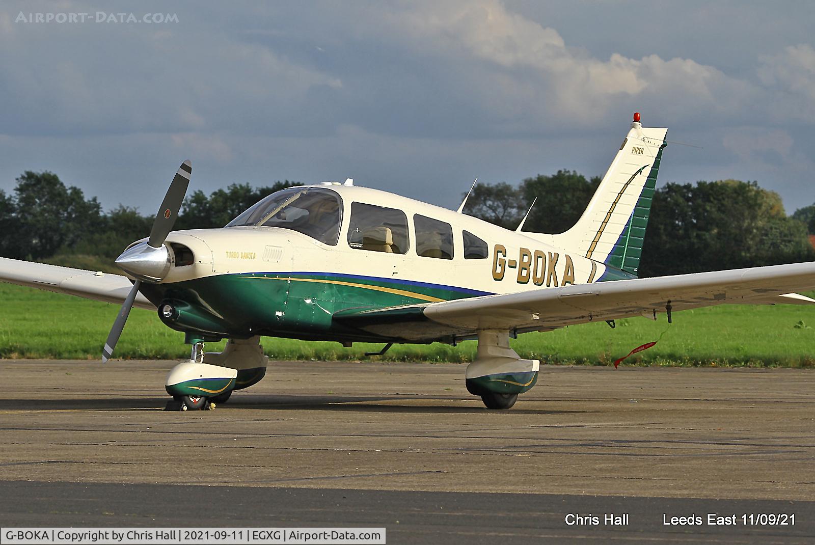 G-BOKA, 1979 Piper PA-28-201T Turbo Dakota C/N 28-7921076, Church Fenton - Leeds East
