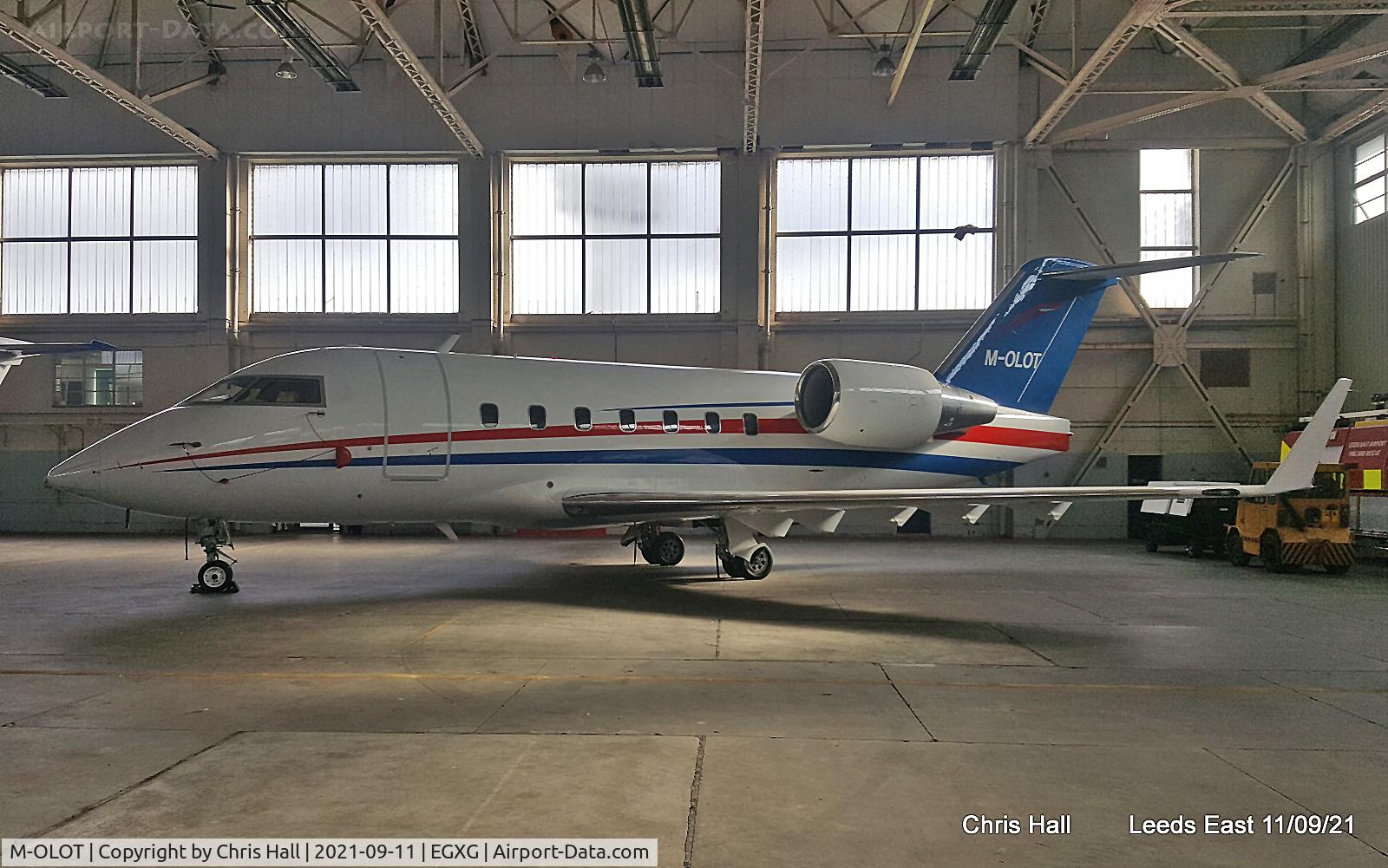 M-OLOT, 1998 Bombardier Challenger 604 (CL-600-2B16) C/N 5382, Church Fenton - Leeds East