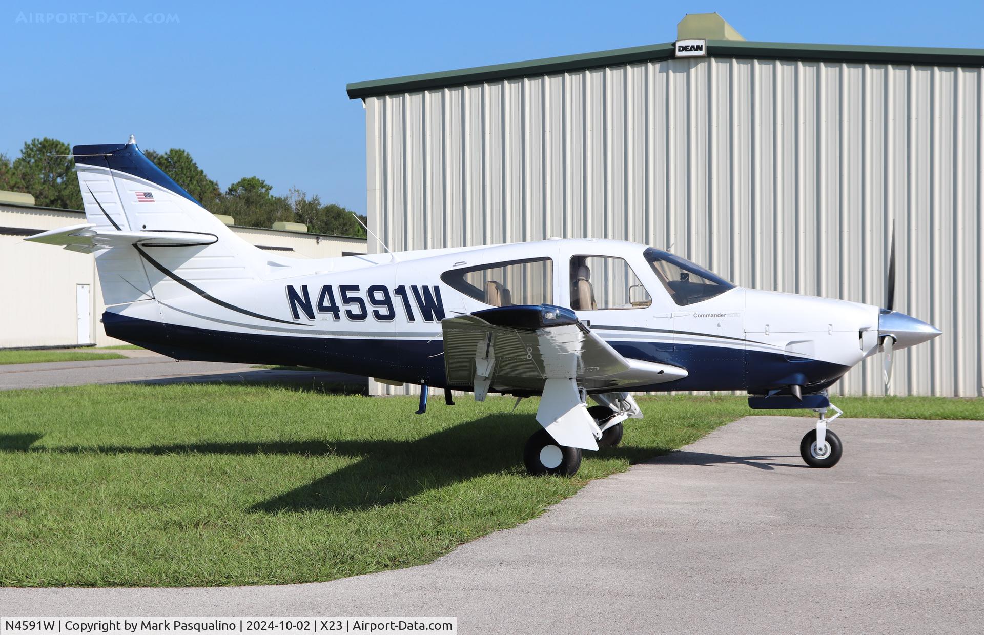 N4591W, 1976 Rockwell International 112TC Commander C/N 13081, Rockwell 112TC