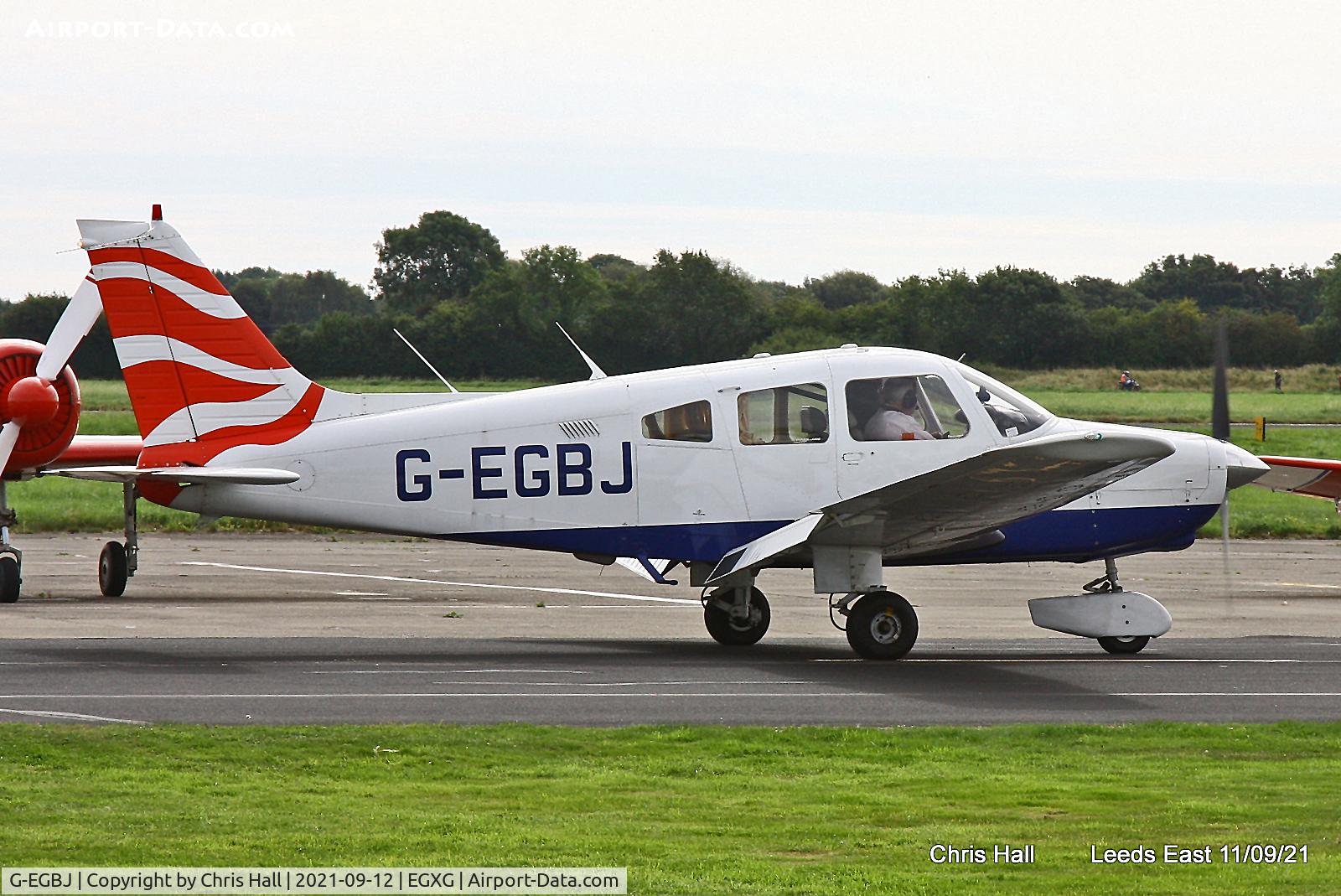 G-EGBJ, 1980 Piper PA-28-161 Cherokee Warrior II C/N 28-8116061, Church Fenton - Leeds East