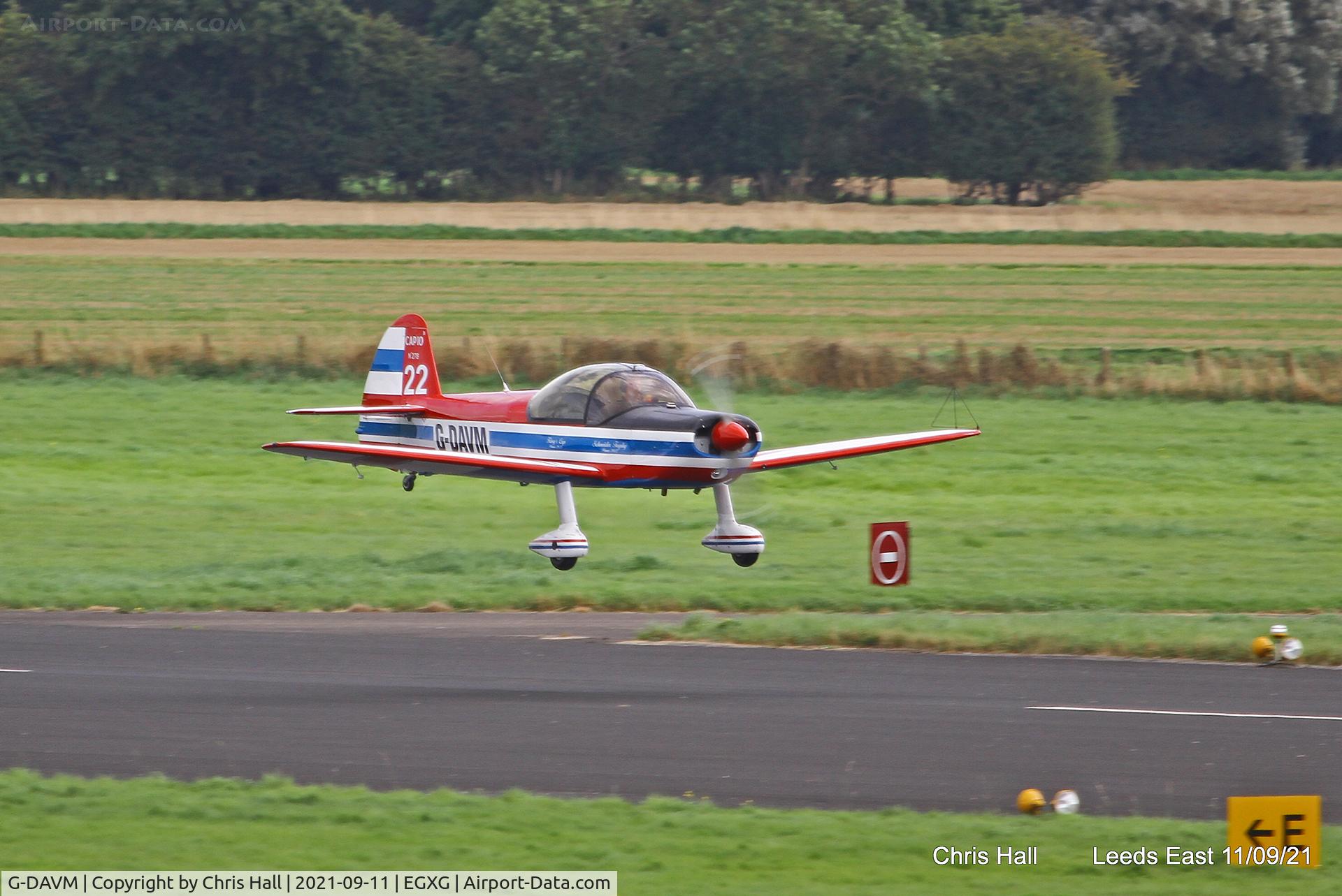 G-DAVM, 1998 Mudry CAP-10B C/N 278, Royal Aero Club RRRA Air Race practice at Church Fenton - Leeds East