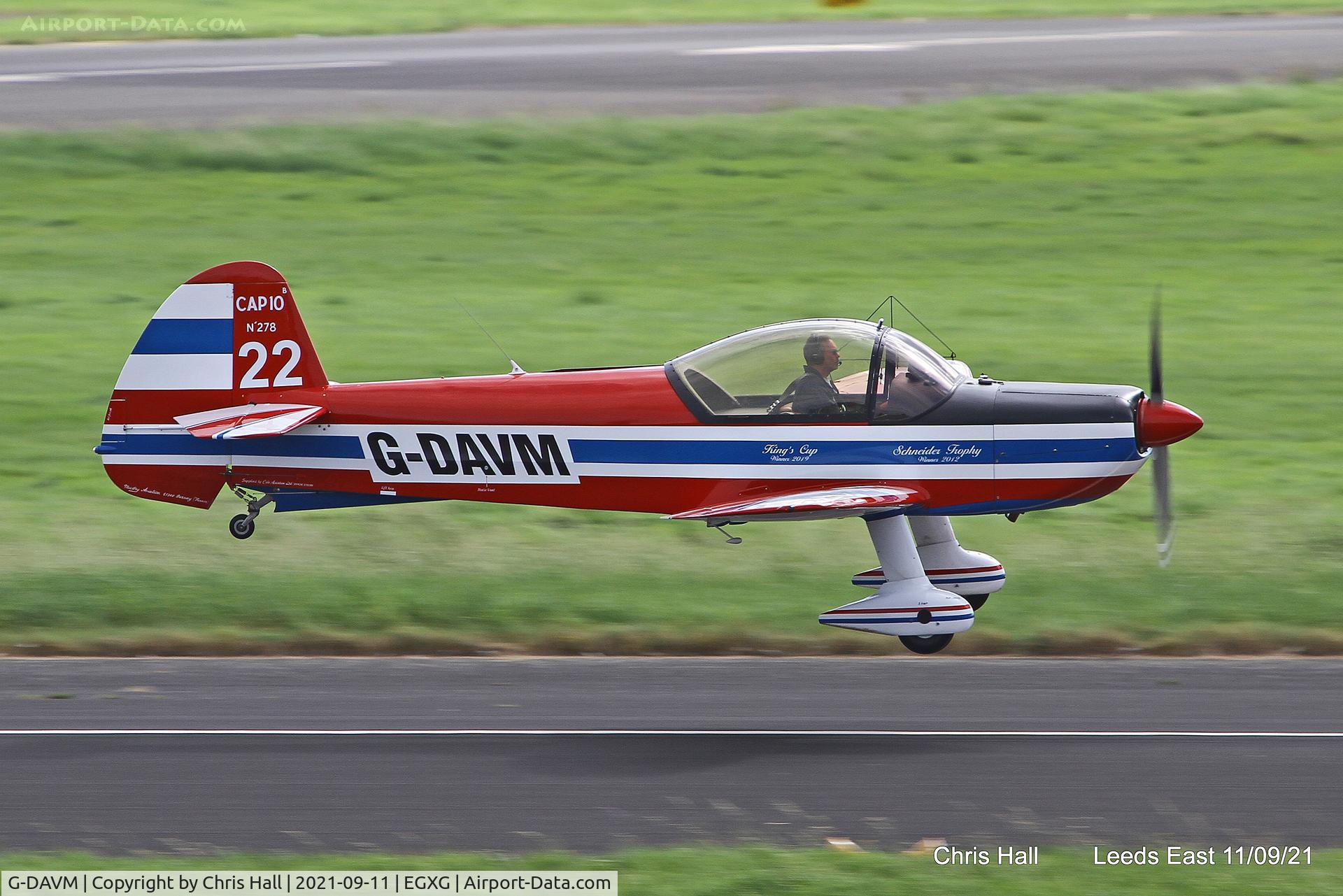 G-DAVM, 1998 Mudry CAP-10B C/N 278, Royal Aero Club RRRA Air Race practice at Church Fenton - Leeds East