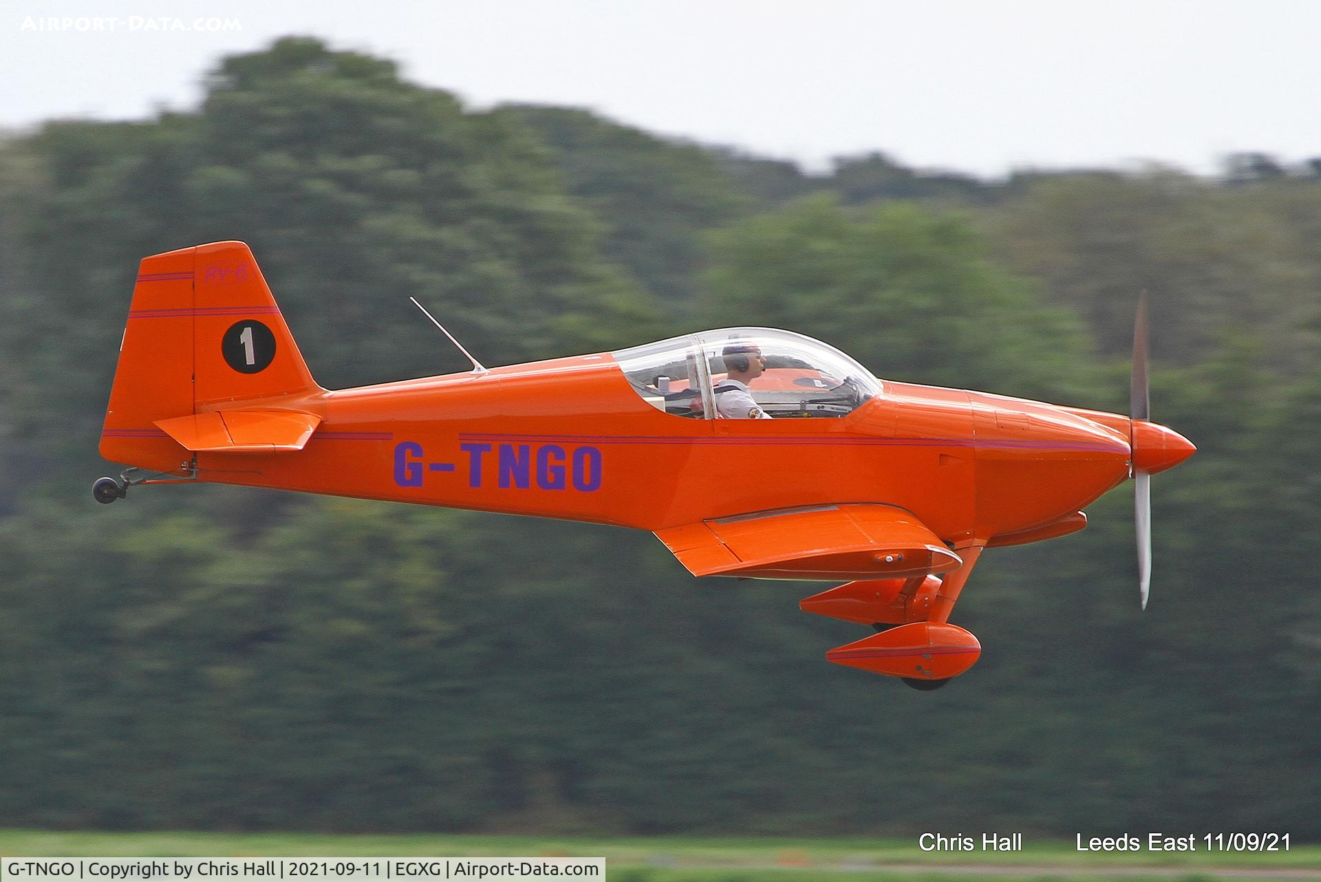 G-TNGO, 1994 Vans RV-6 C/N 21897, Royal Aero Club RRRA Air Race practice at Church Fenton - Leeds East