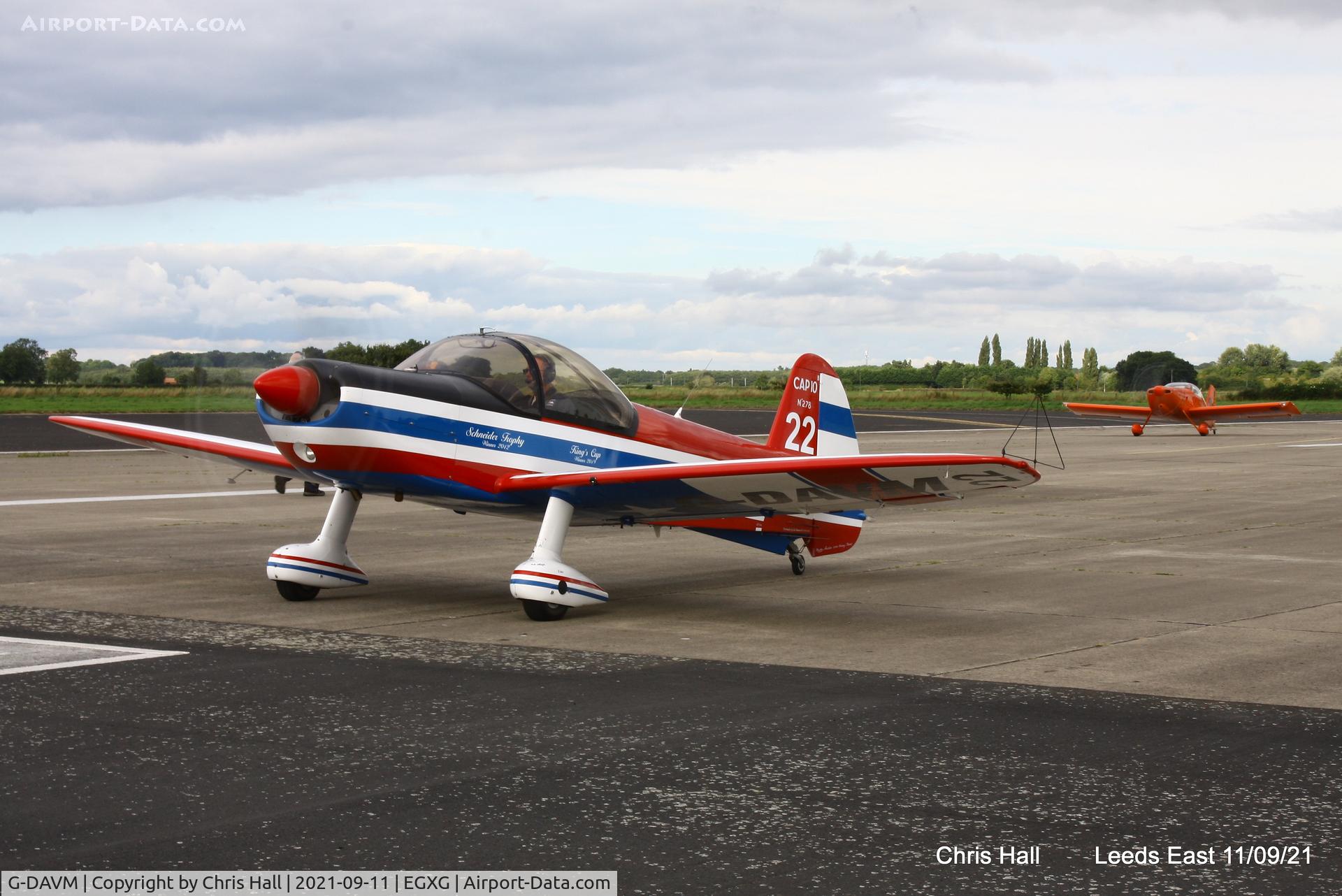 G-DAVM, 1998 Mudry CAP-10B C/N 278, Royal Aero Club RRRA Race 1 start at Church Fenton - Leeds East