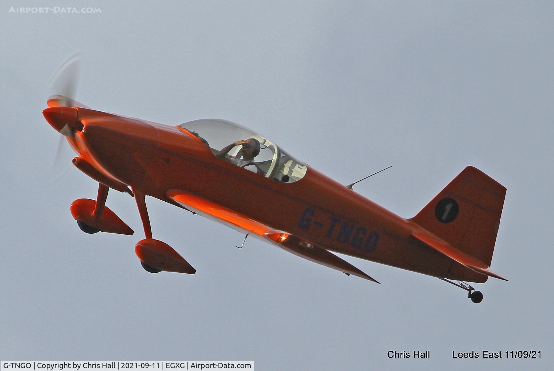G-TNGO, 1994 Vans RV-6 C/N 21897, Royal Aero Club RRRA Race 1 airfield turn at Church Fenton - Leeds East