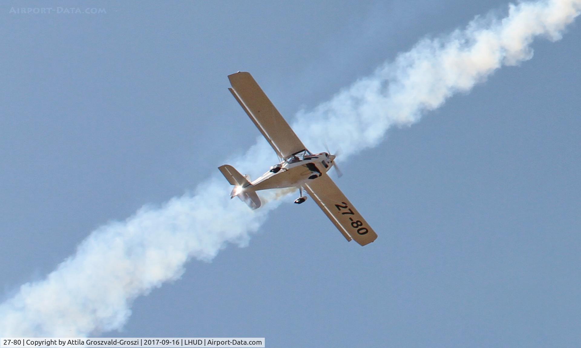 27-80, 2016 Halley Apollo Fox C/N ;, LHUD - Szeged Airport. SZIA Szeged International Airshow