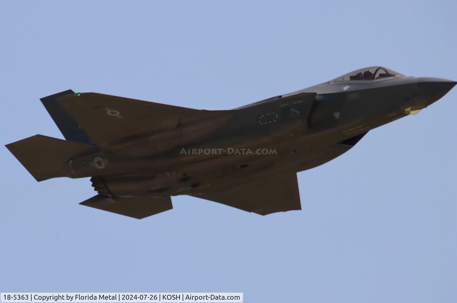 18-5363, 2018 Lockheed Martin F-35A Lightning II C/N AF-254, USAF F-35A zx