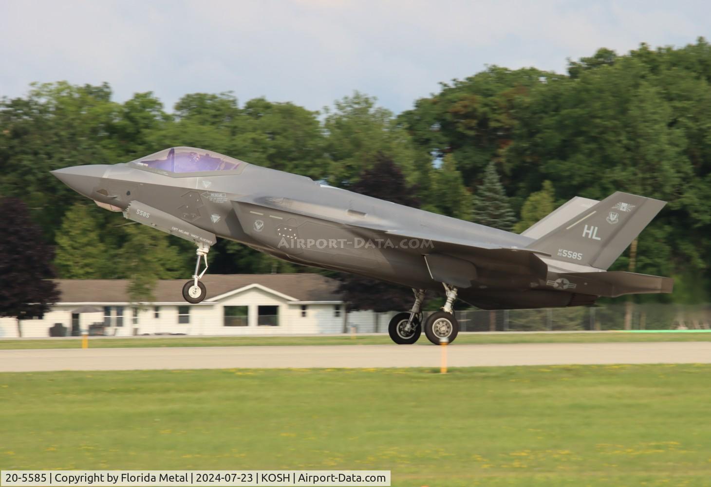 20-5585, 2020 Lockheed Martin F-35A Lightning II C/N AF-345, USAF F-35A zx